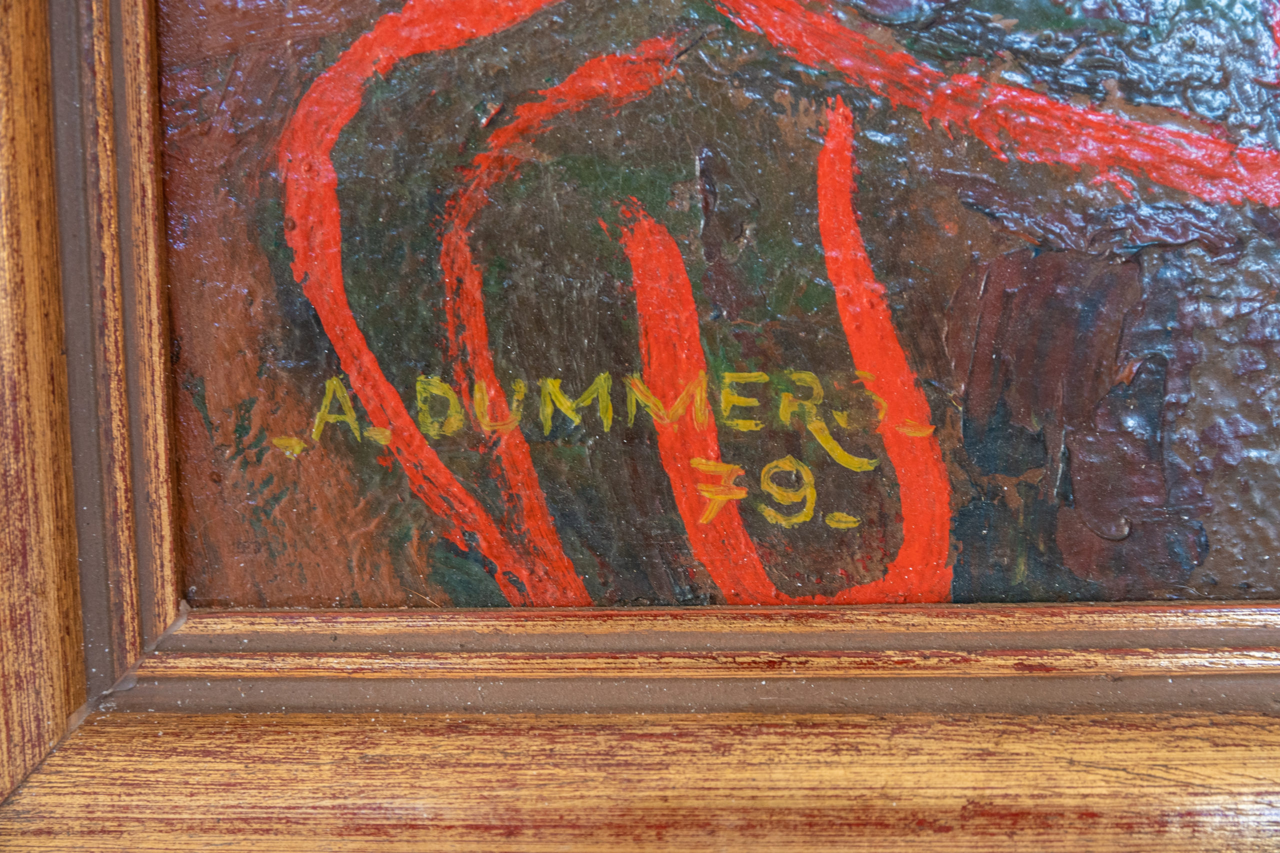 Albert-dummers-école-liégeoise-peintre-belge-xxe-péniche-herstal-verviers-aurore-morisse-aurore-chestret5-antiquaire-antiquité11
