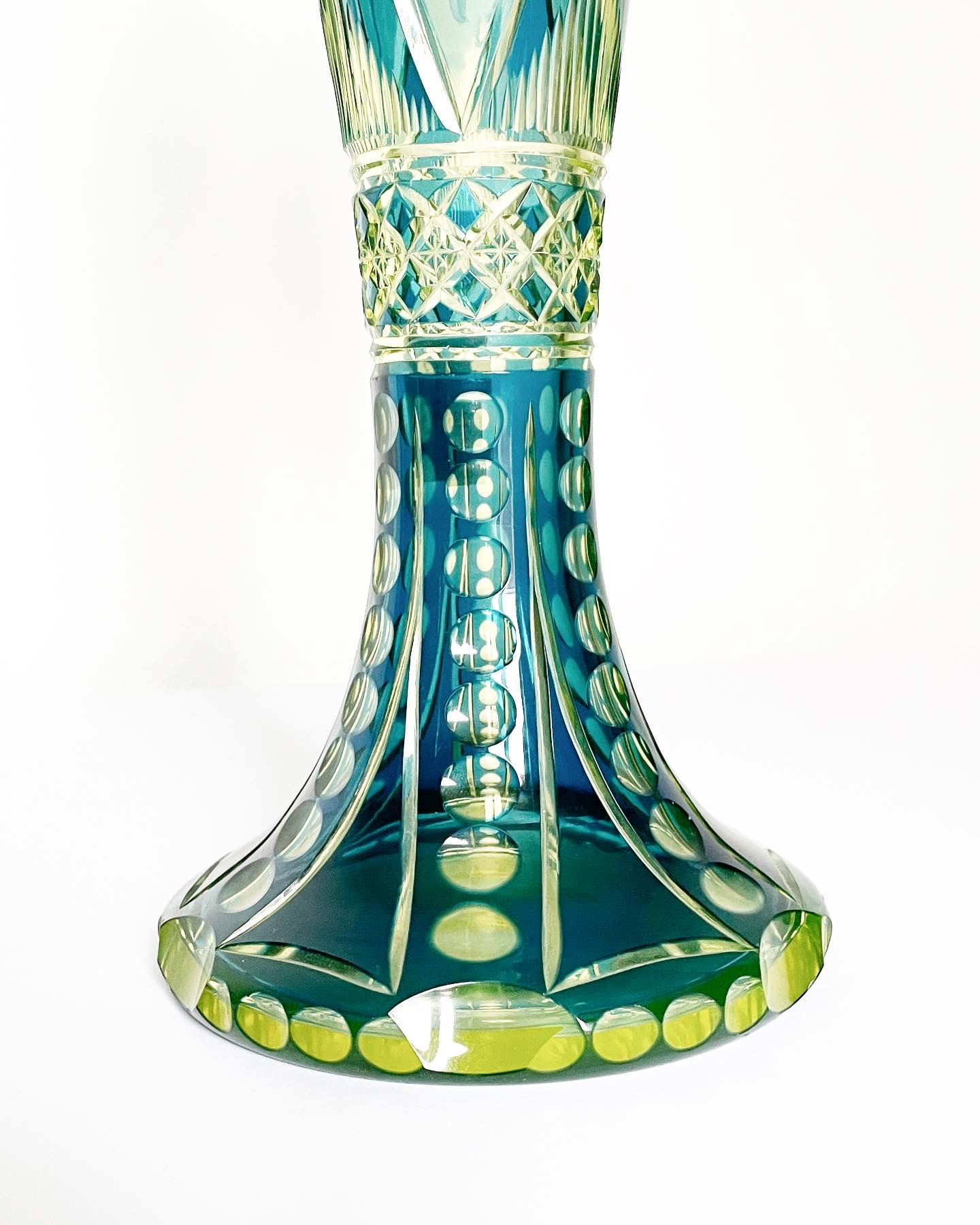 vase-jonghen-val-saint-lambert-urane-bleu-pétrole-art-nouveau-collection-cristal-léon-ledru-dégagé-acide-aurore-morisse-antiquaire-marchand-art-liège-paris2