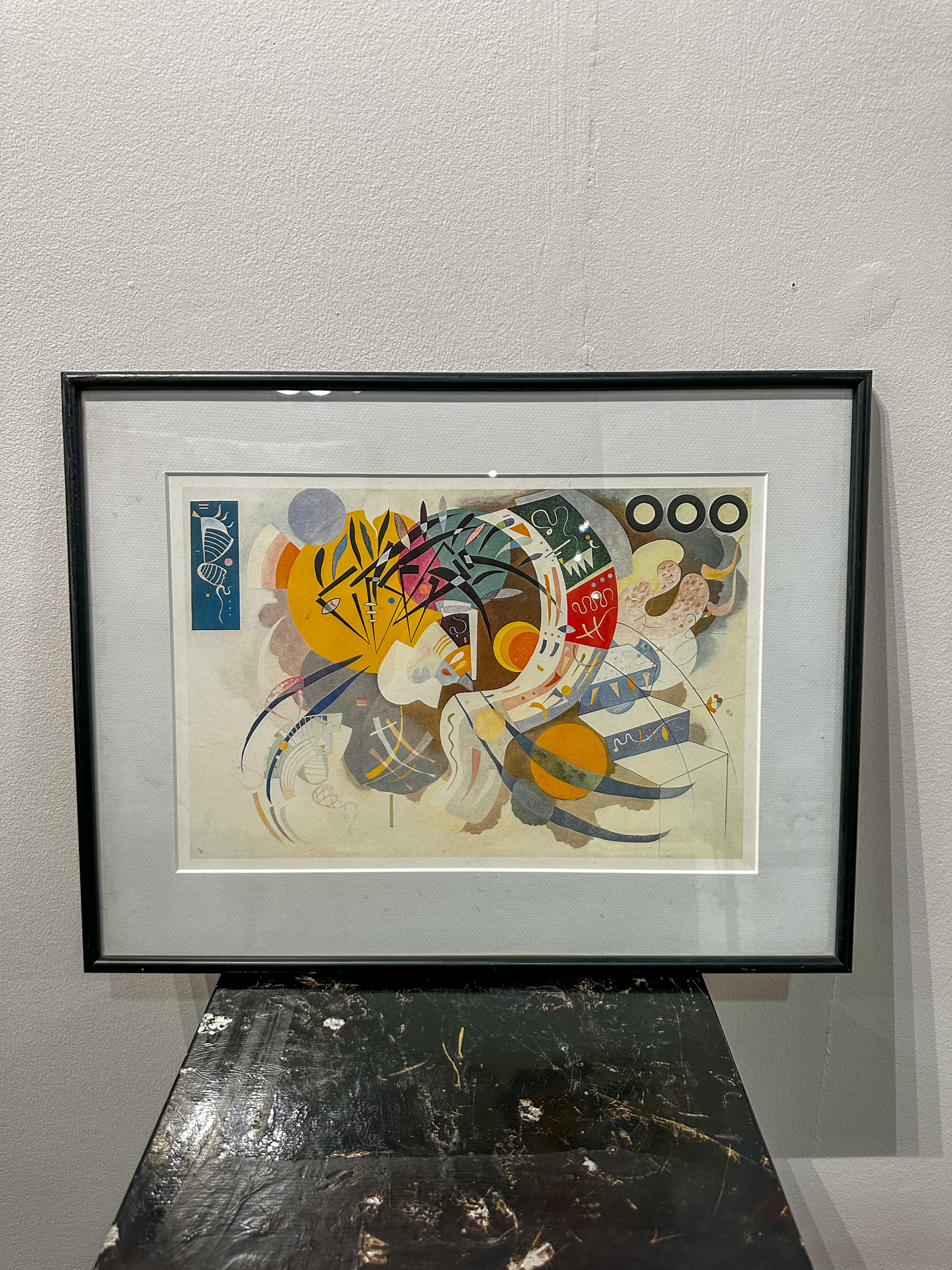 IMG_6790aurore-morisse-affaire-conclue-affiche-Kandinsky-offset-20e-siècle-abstraction-décoration-petit-format-cadre-offset