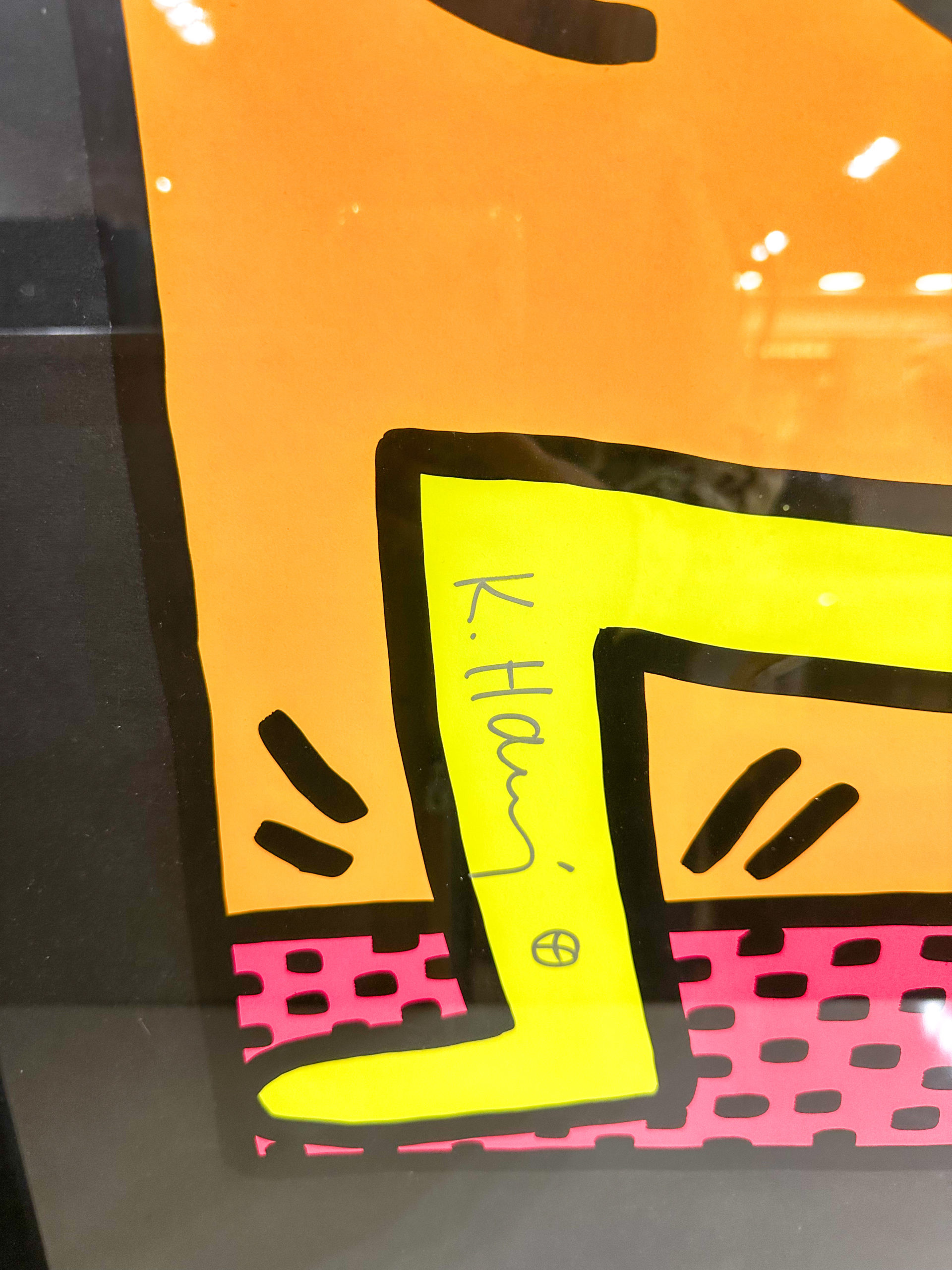 IMG_8420aurore-morisse-affaire-conclue-keith-harring-lithographie-street-art-américain-contemporain-moderne-décoration-sérigraphie-collectionneur-investissement