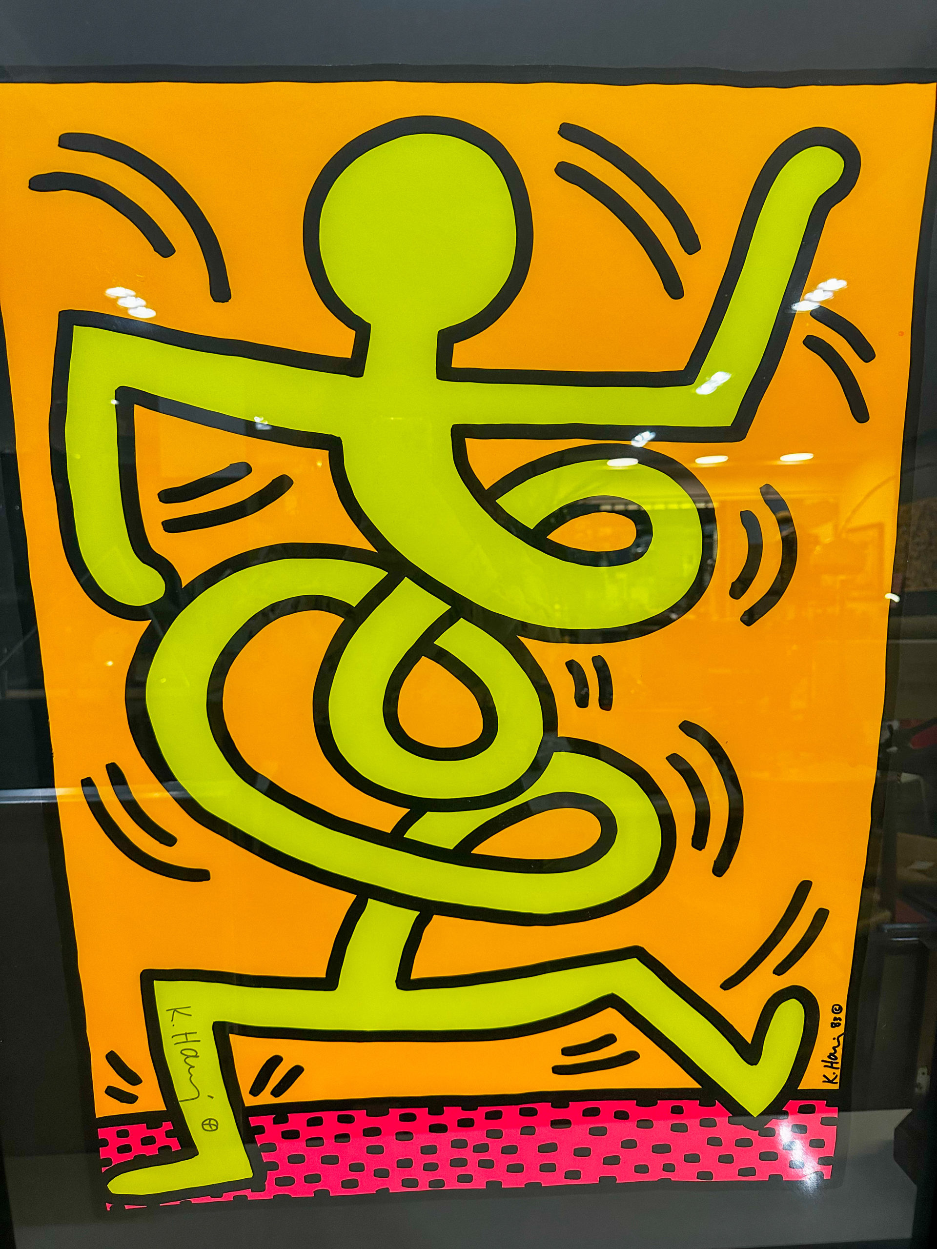IMG_8422aurore-morisse-affaire-conclue-keith-harring-lithographie-street-art-américain-contemporain-moderne-décoration-sérigraphie-collectionneur-investissement