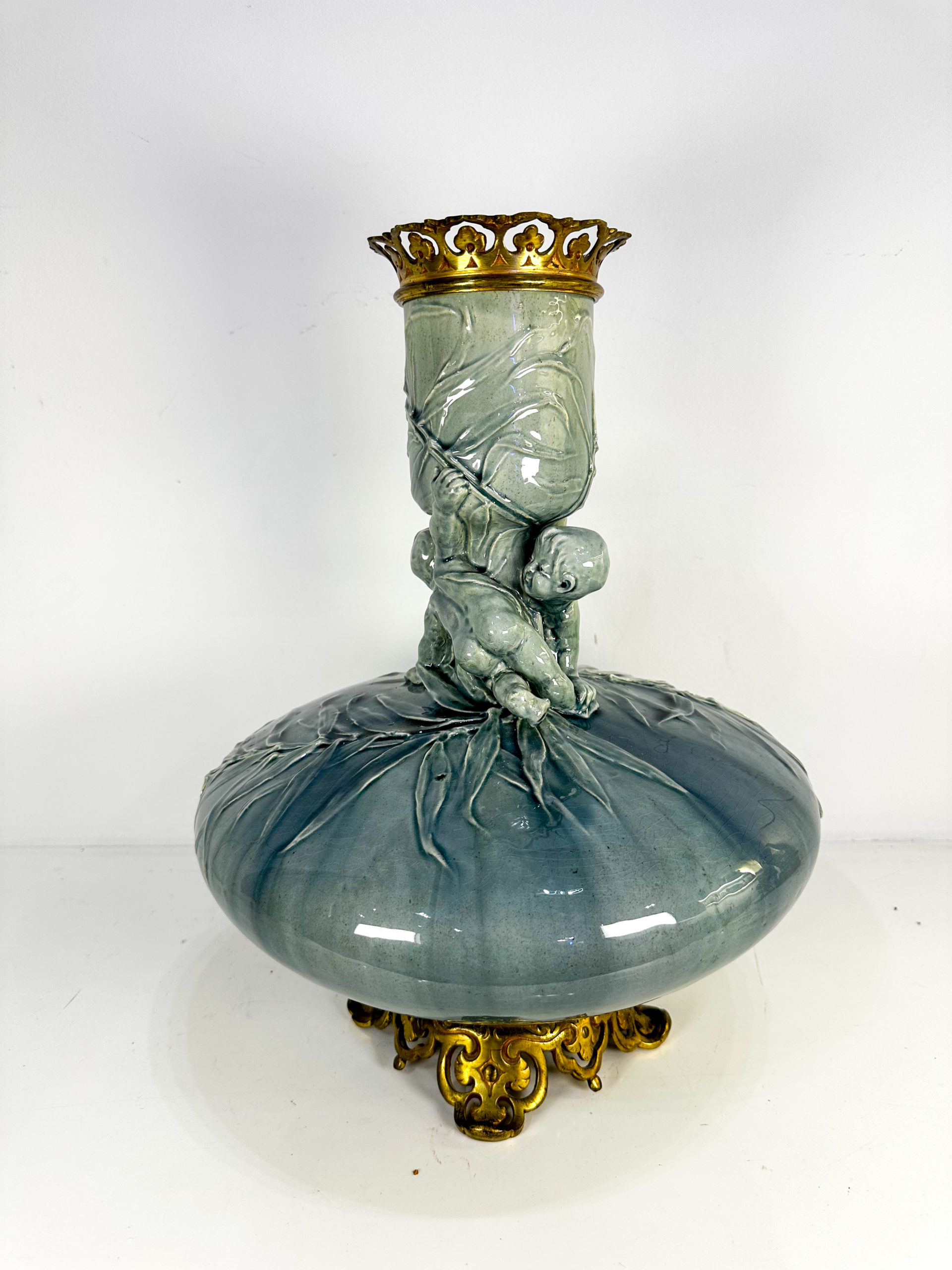 Céramique• Vase couleur céladon
