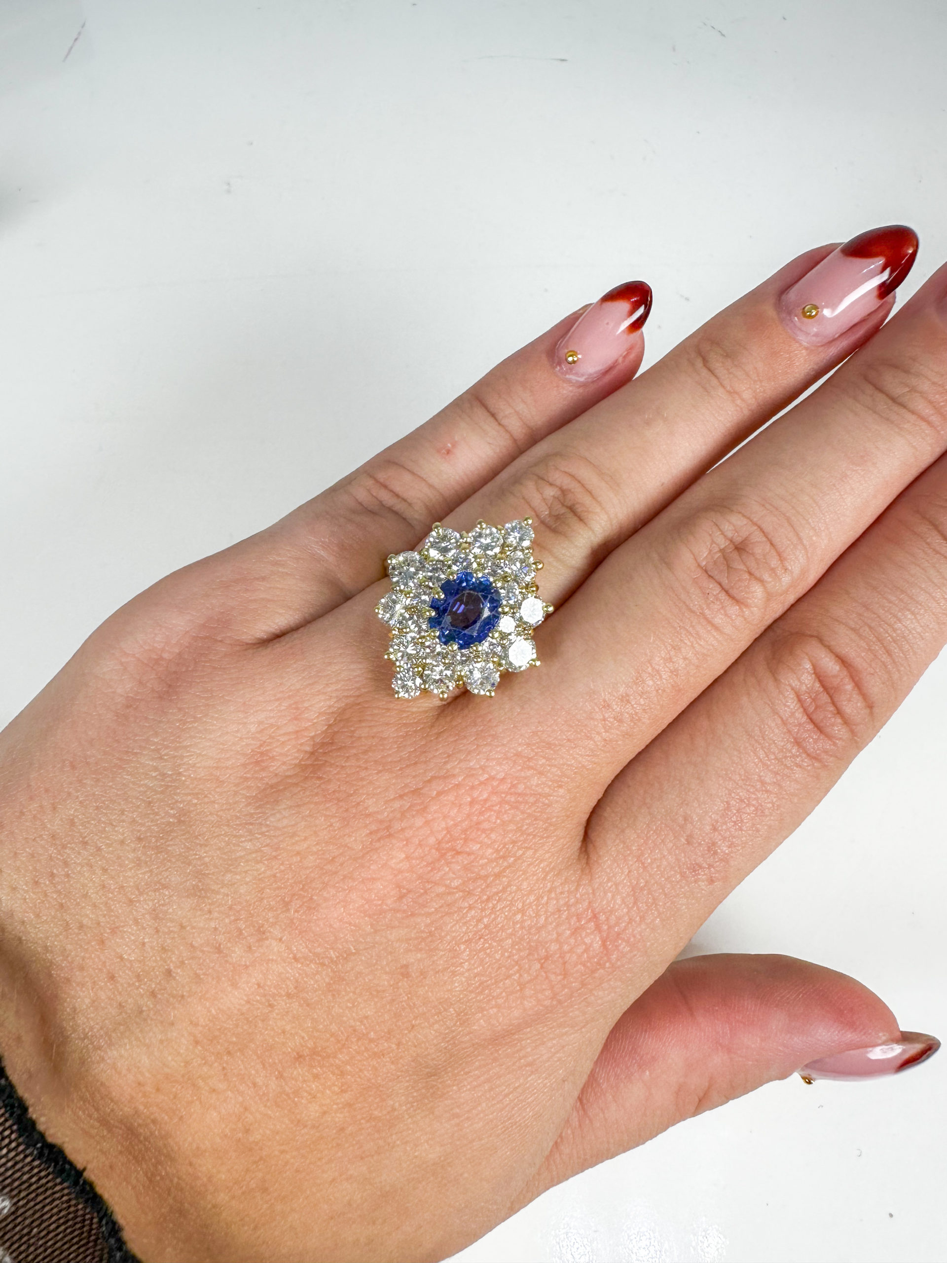 IMG_0006aurore morisse affaire conclue bijoux bague ancienne sapphire diamants seconde main vintage collection mariage fiançailles