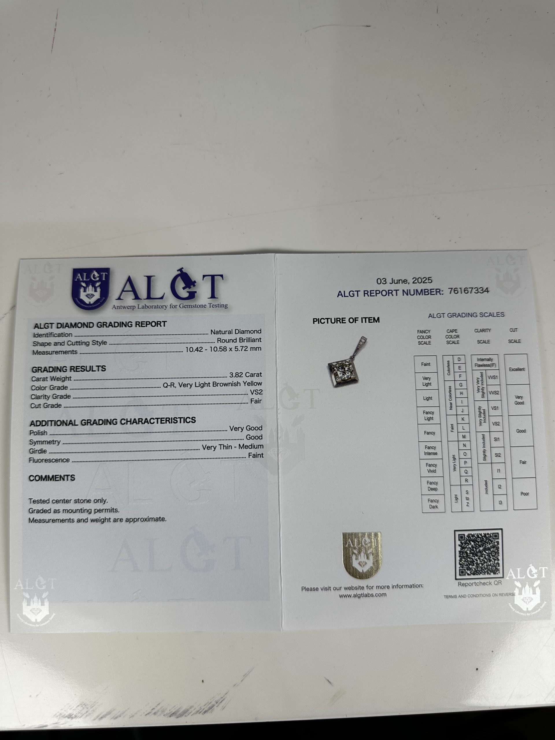 IMG_0018aurore morisse affaire conclue bijoux pendentif diamants blancs jaune seconde main vintage collection mariage fiançailles