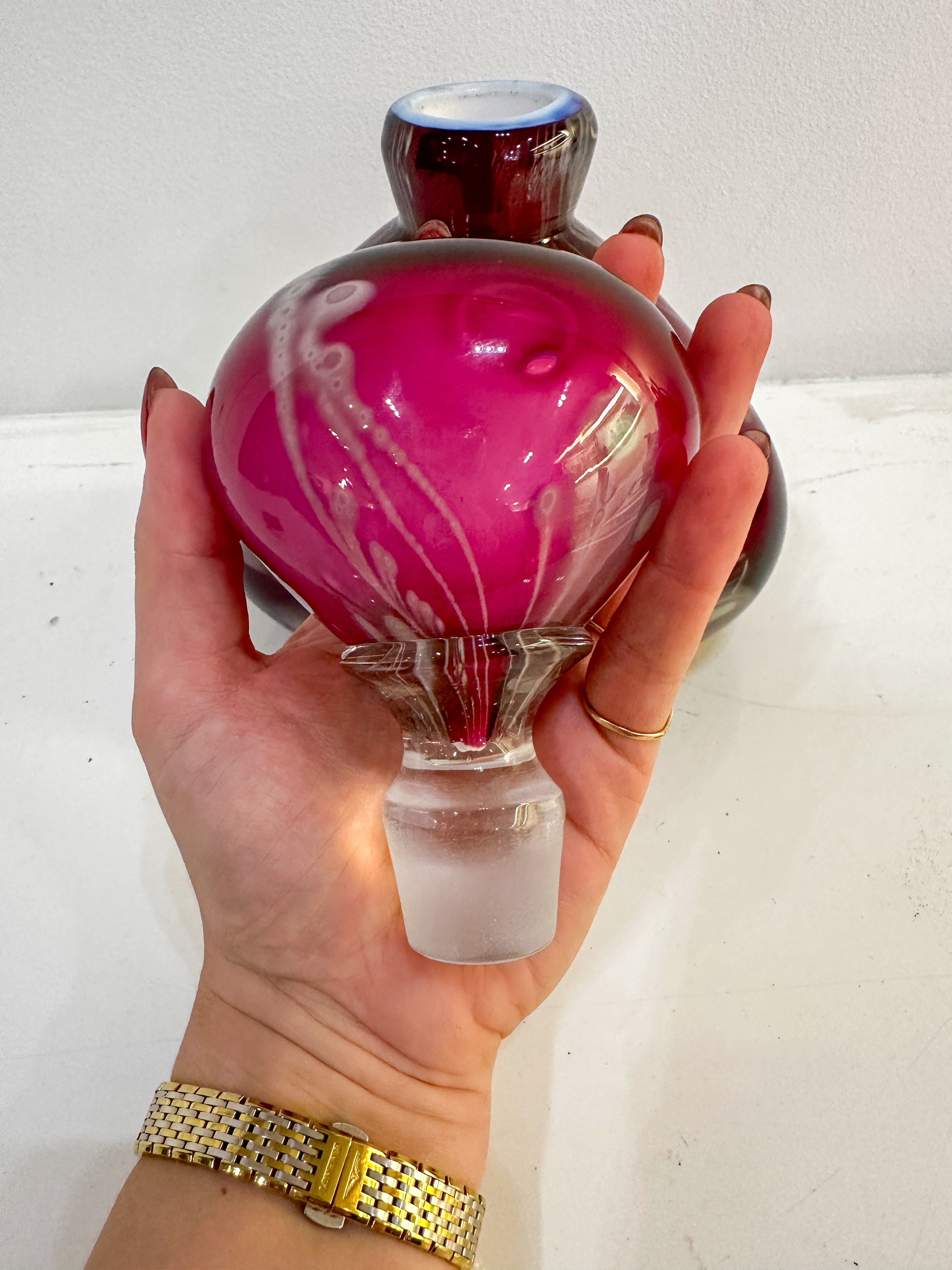 IMG_0296aurore morisse affaire conclue louis leloup verrerie carafe boisson val saint lambert liège belgique 20e siècle décoration collectionneur occasion