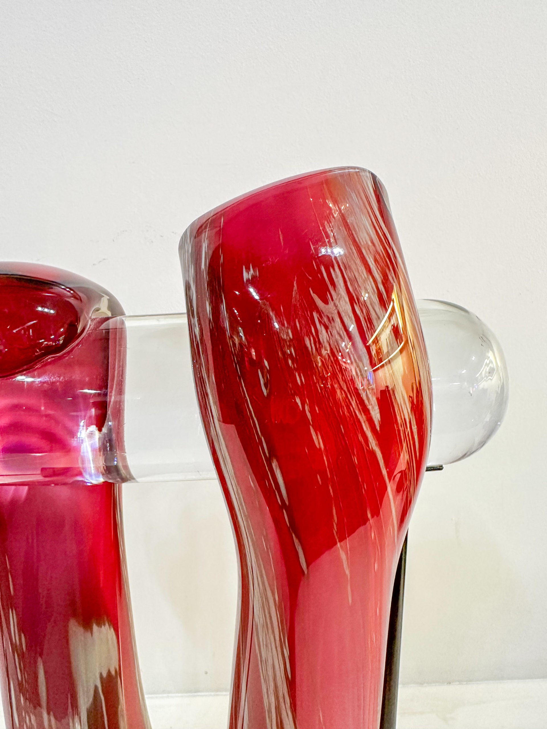 IMG_0354aurore morisse affaire conclue louis leloup verrerie sculpture rose présentoir décoration val saint lambert liège belgique 20e siècle décoration collectionneur occasion