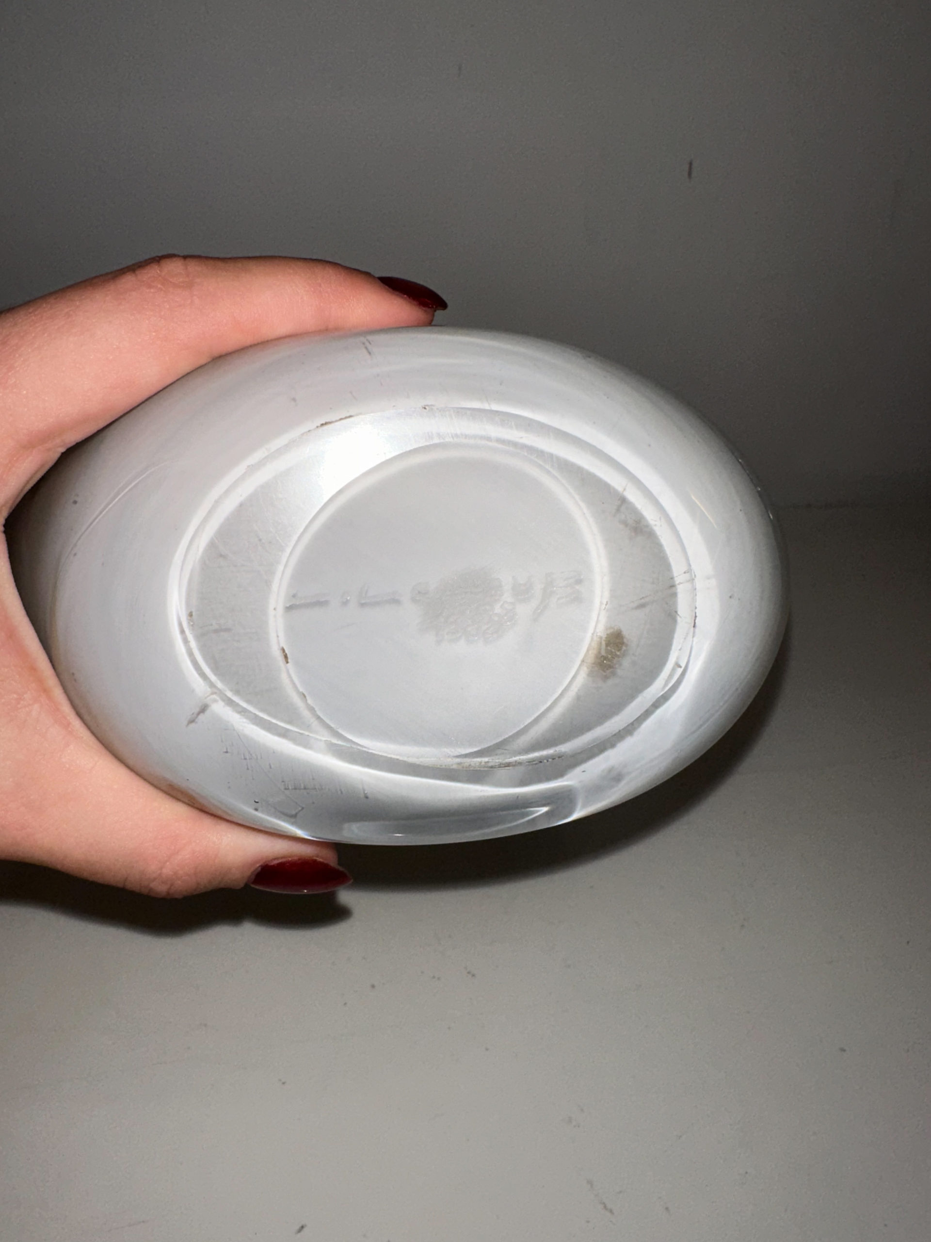 IMG_0368aurore morisse affaire conclue louis leloup verrerie vase bleu doré décoration val saint lambert liège belgique 20e siècle décoration collectionneur occasion