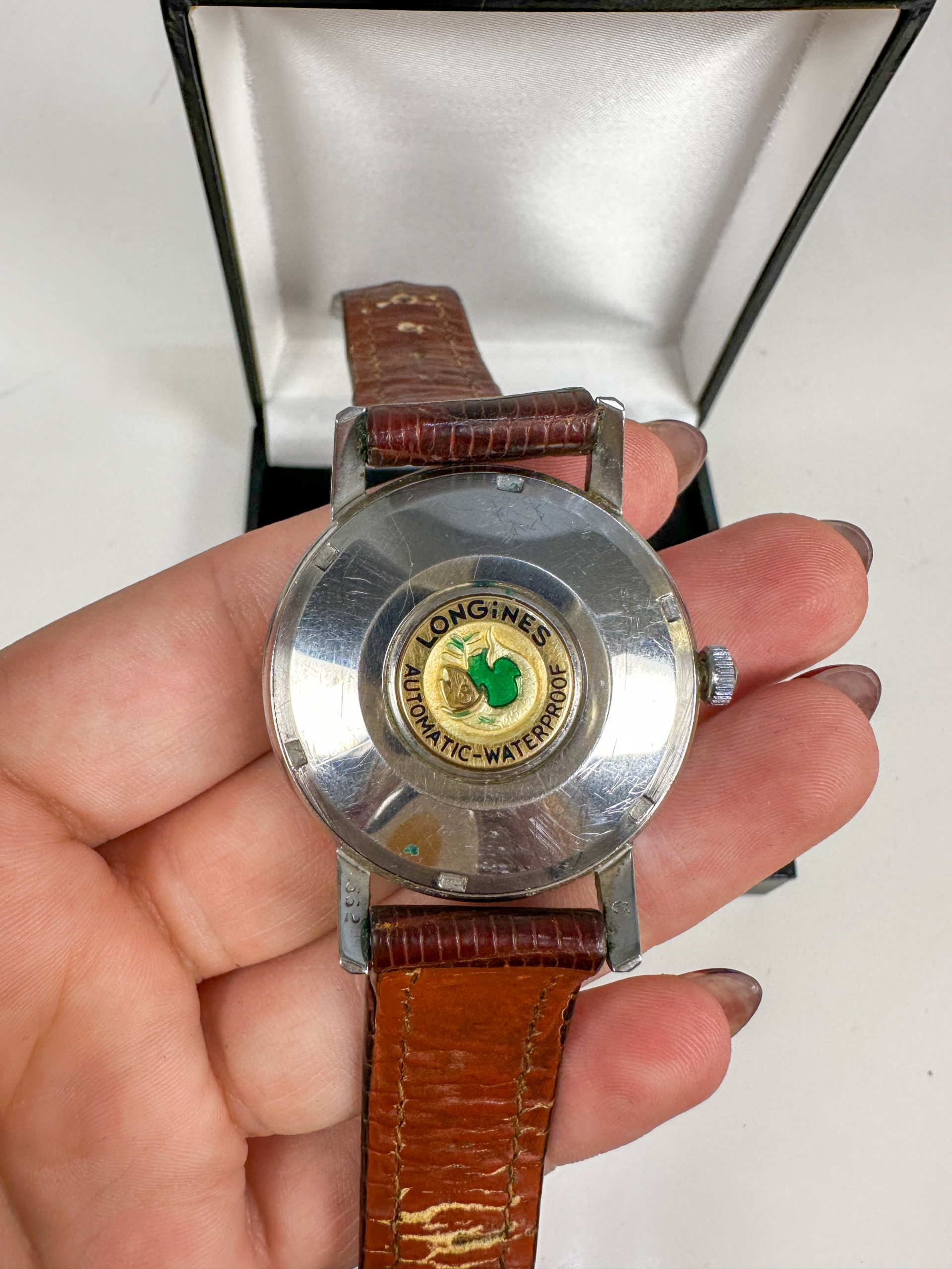 IMG_9984aurore morisse affaire conclue bijoux montre longines conquest rare automatique suisse 34mm seconde main vintage occassion collectionneur