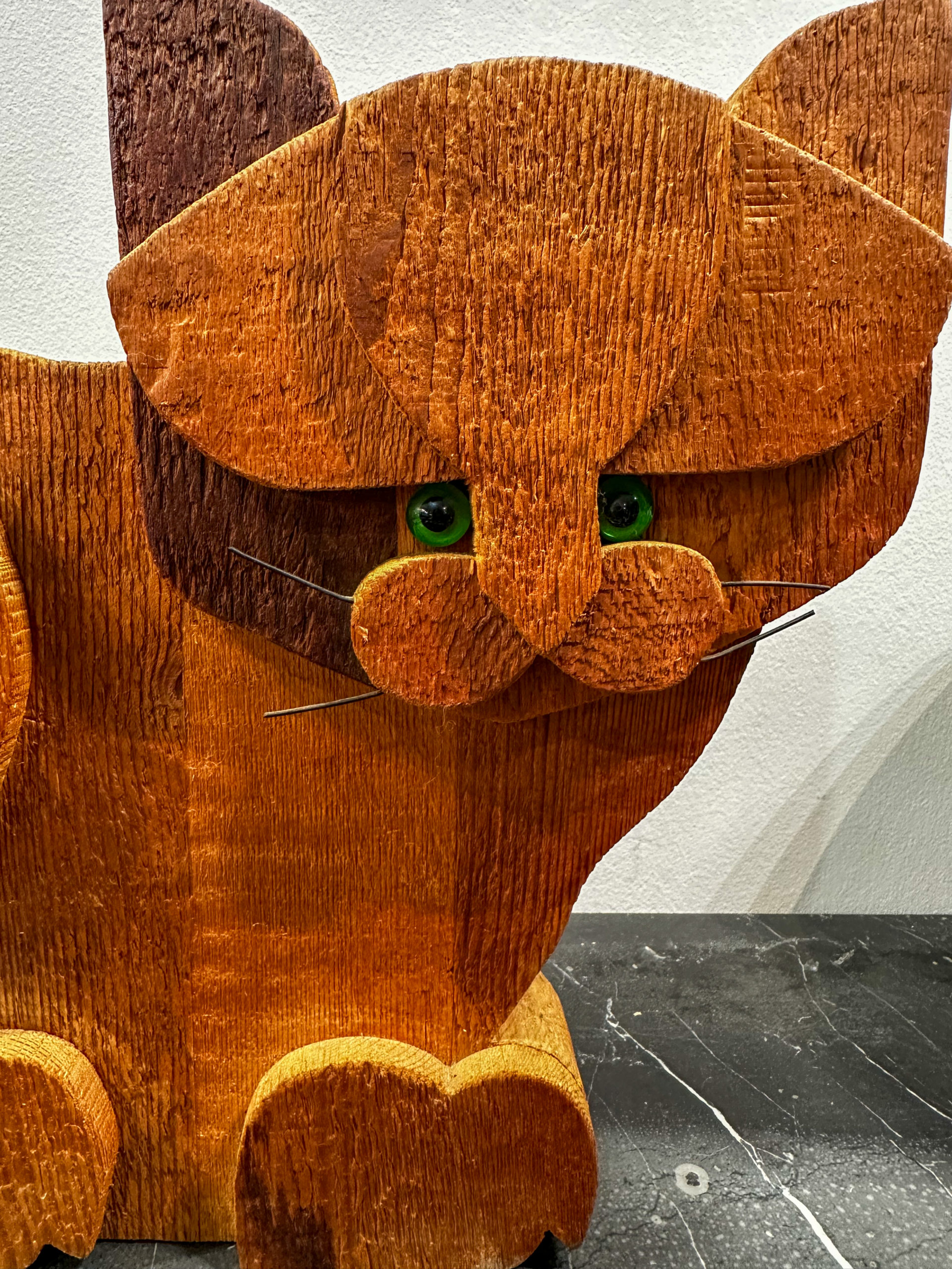 IMG_0907aurore morisse affaire conclue sculpture bois bottega michelangeli orvieto italie chat décoration collection décoration animal