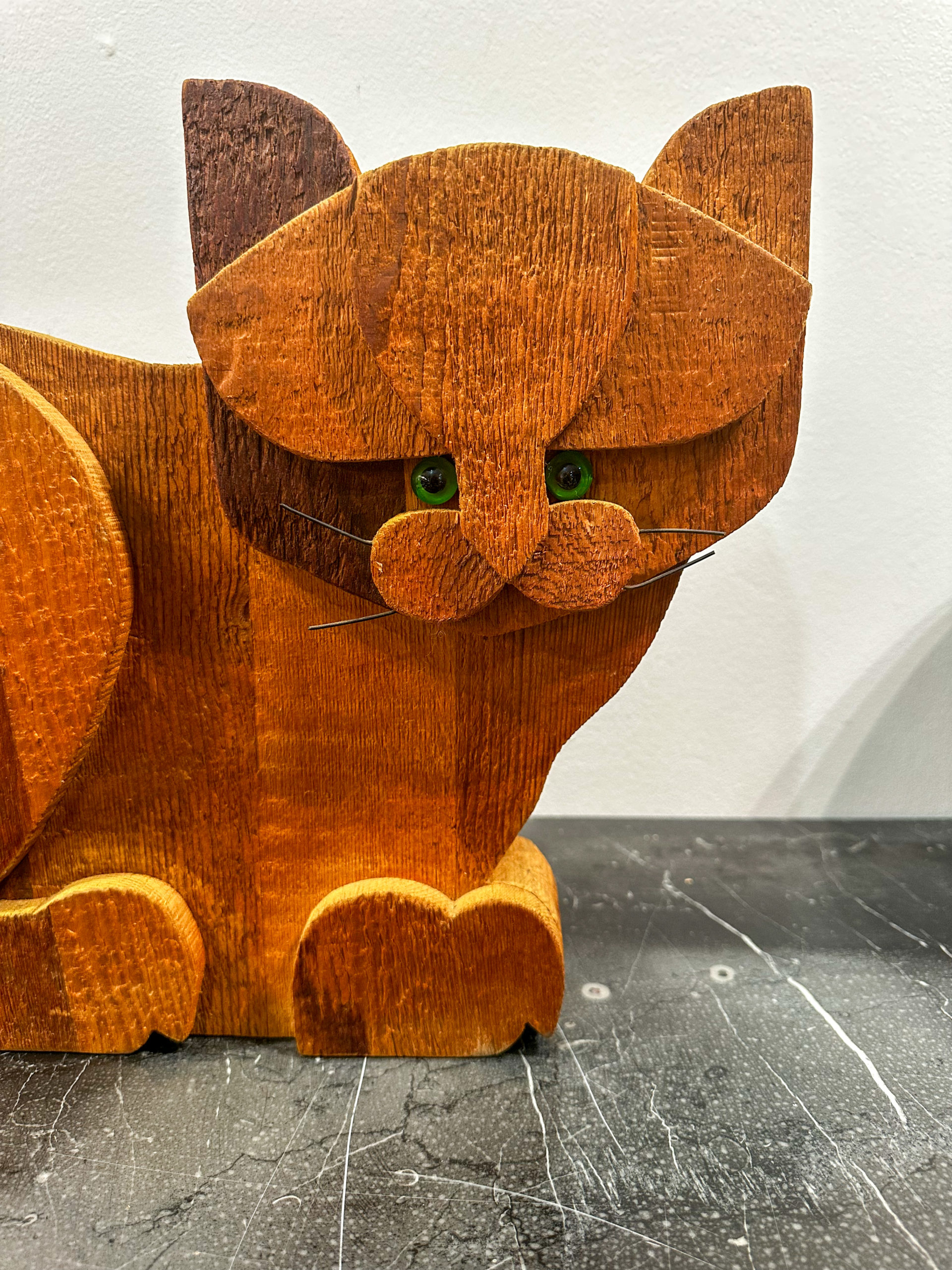 IMG_0909aurore morisse affaire conclue sculpture bois bottega michelangeli orvieto italie chat décoration collection décoration animal