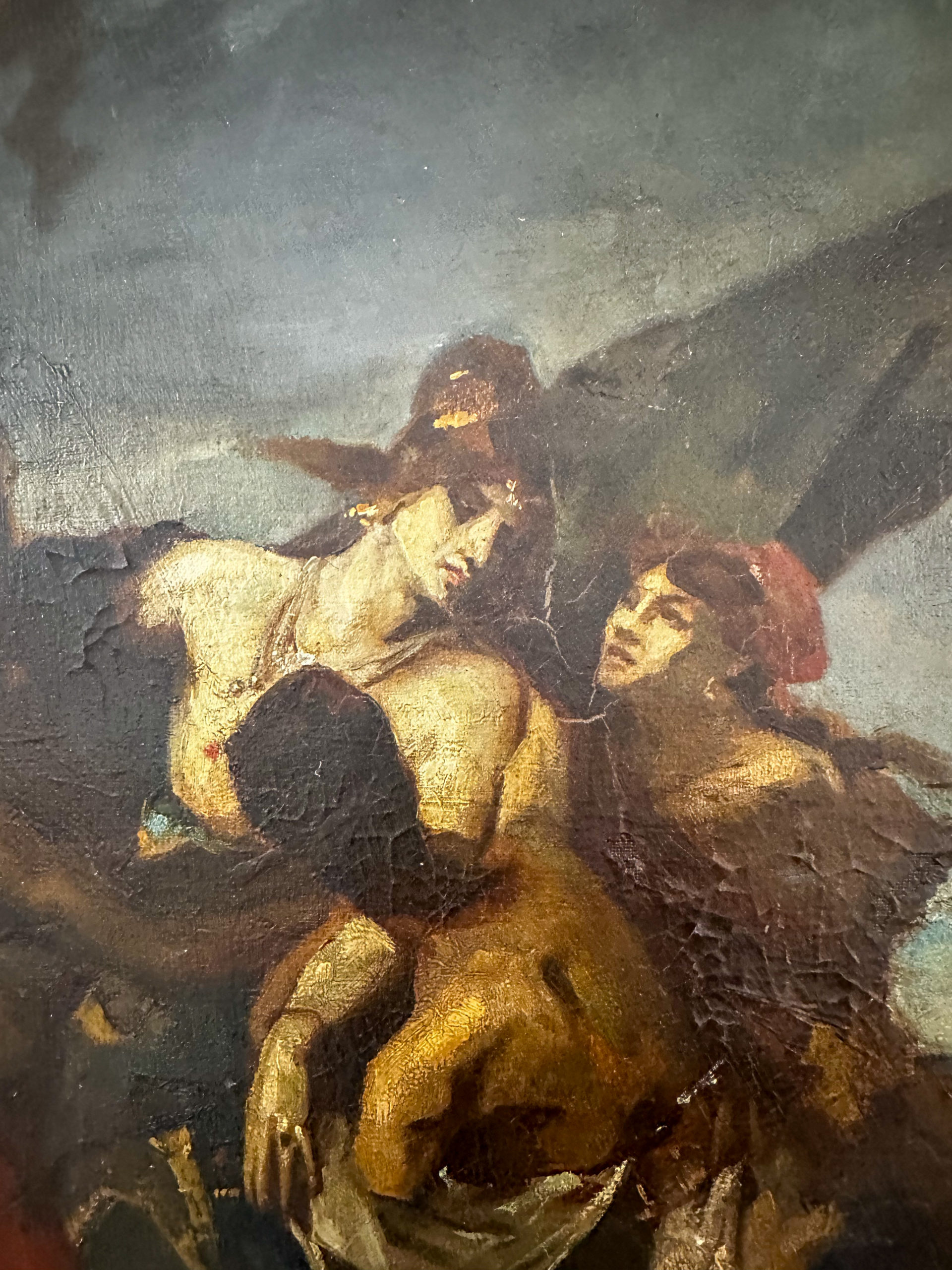 IMG_1126aurore morisse affaire conclue tableau fernand cormon france 19e siècle orientalisme delacroix investissement collection décoration