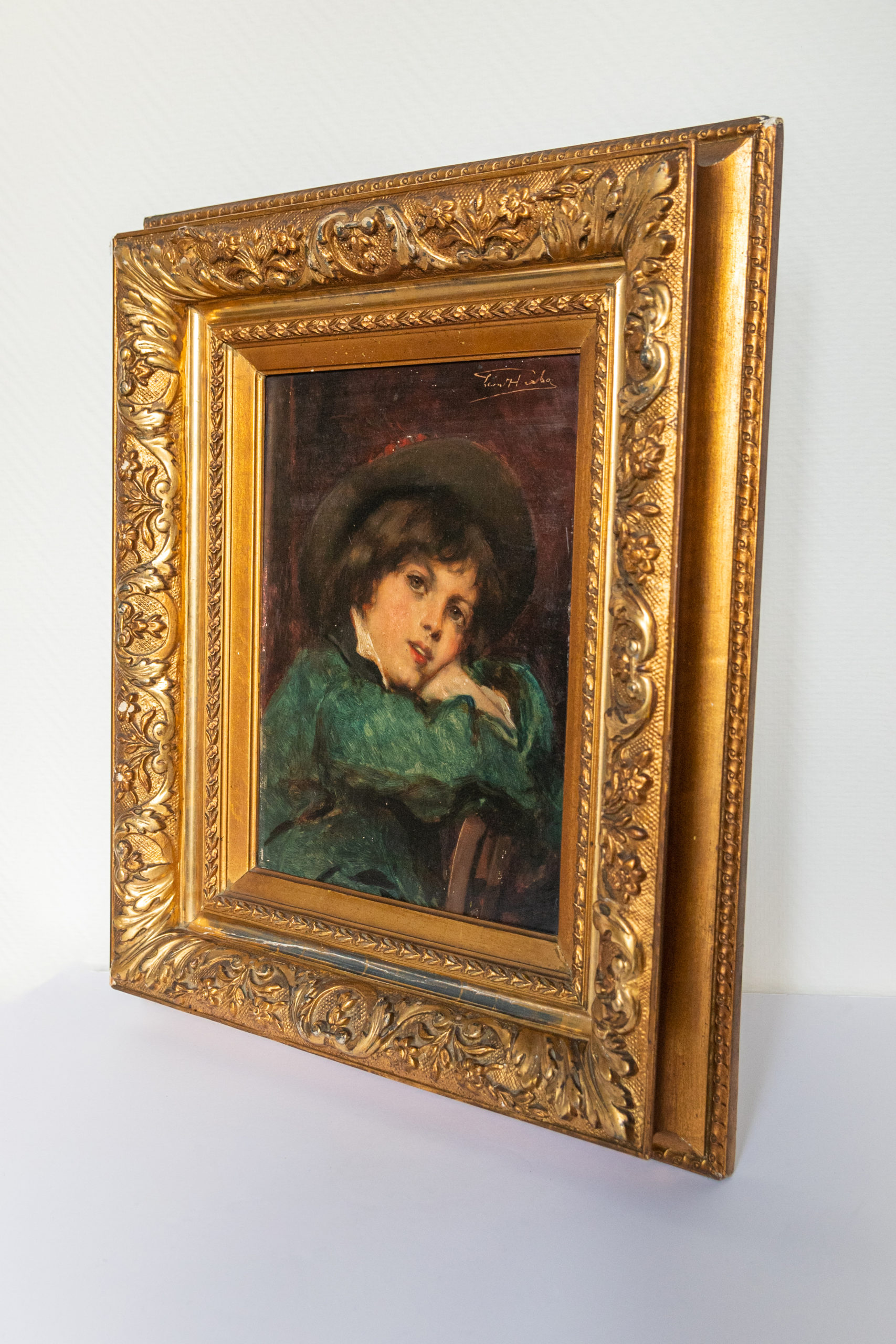 Leon-herbo-peinture-XIXe-jeune-garcon-portrait-panneau-aurore-morisse-antiquaire-marchand-art-expertise-liège-affaire-conclue2