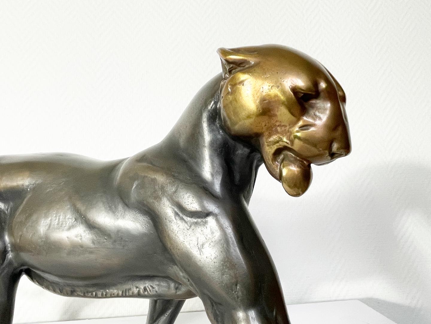 Lionne-guépard-bronze-animaux-patine-paire-art-deco-XXe-aurore-morisse-affaire-conclue5