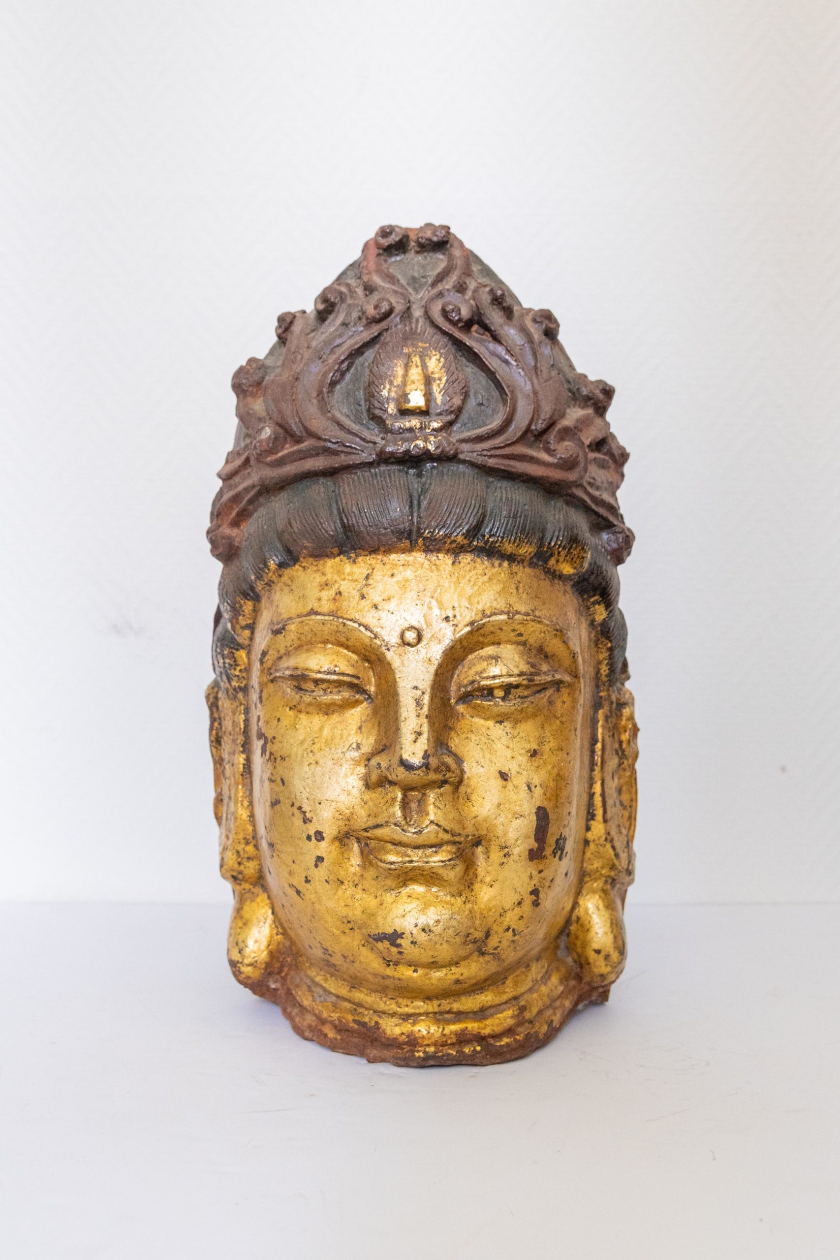 Tête-de-Bodhisattva-Chine-19-siècle-xixe-collection-décoration-antiquités-expertise-affaire-conclue1-1