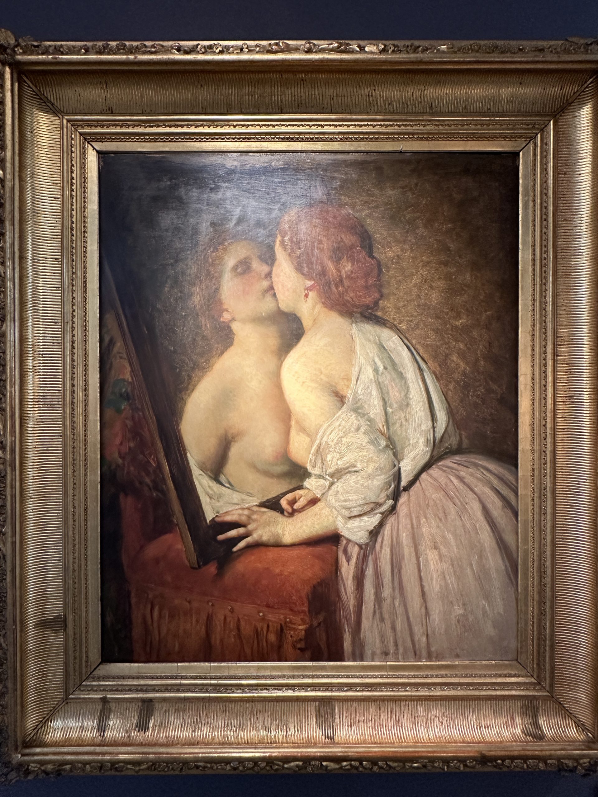 Joseph-Van-Lerius-ecole-begle-XIXe-romantisme-peinture-tableau-le-baiser-aurore-morisse-affaire-conclue-liege-paris-5