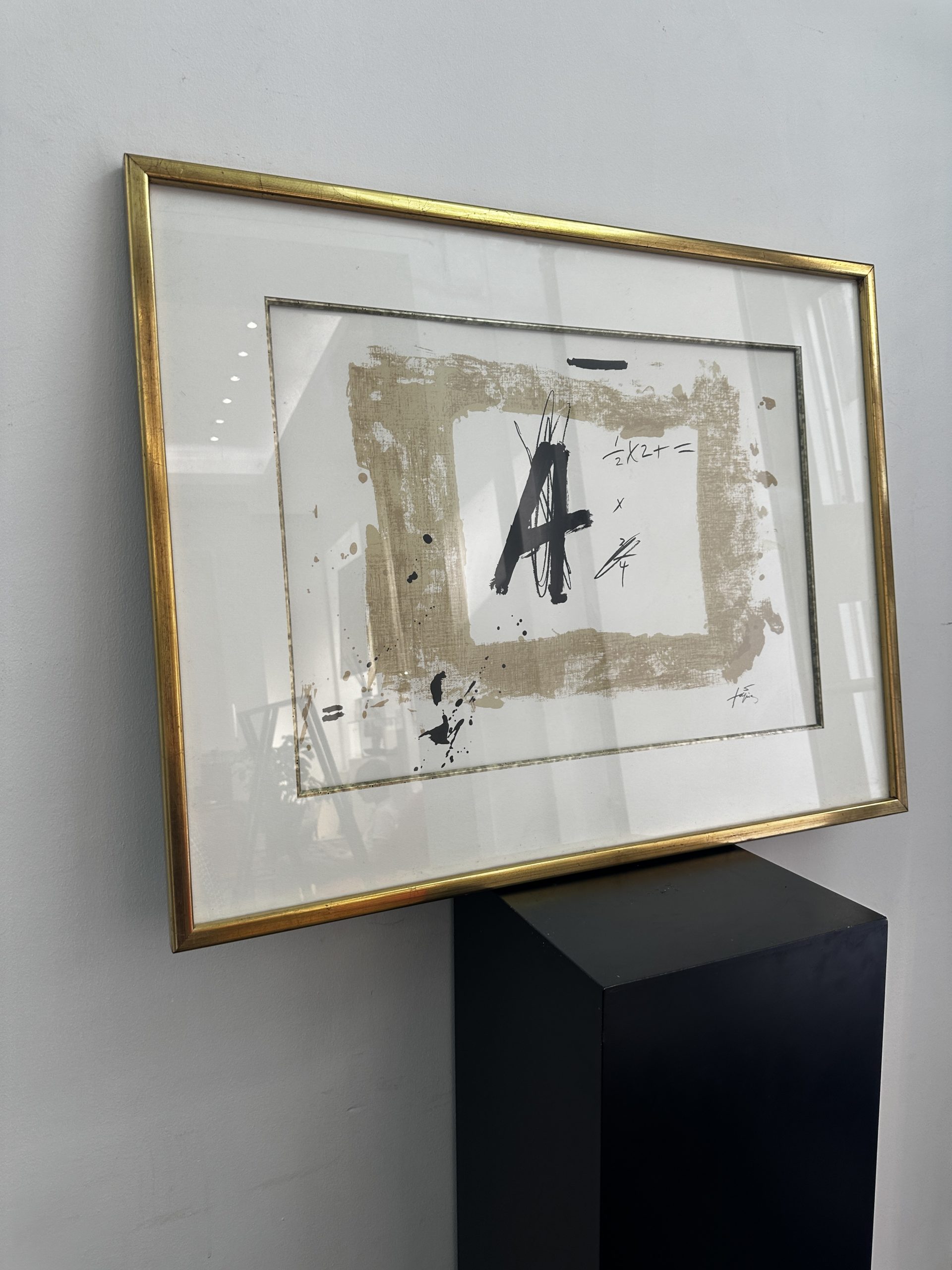 Auroremorisse-art-antiquités-antiquaire-collection-liege-art-affaire-conclue-vintage-Antoni-Tapies-lithographie1