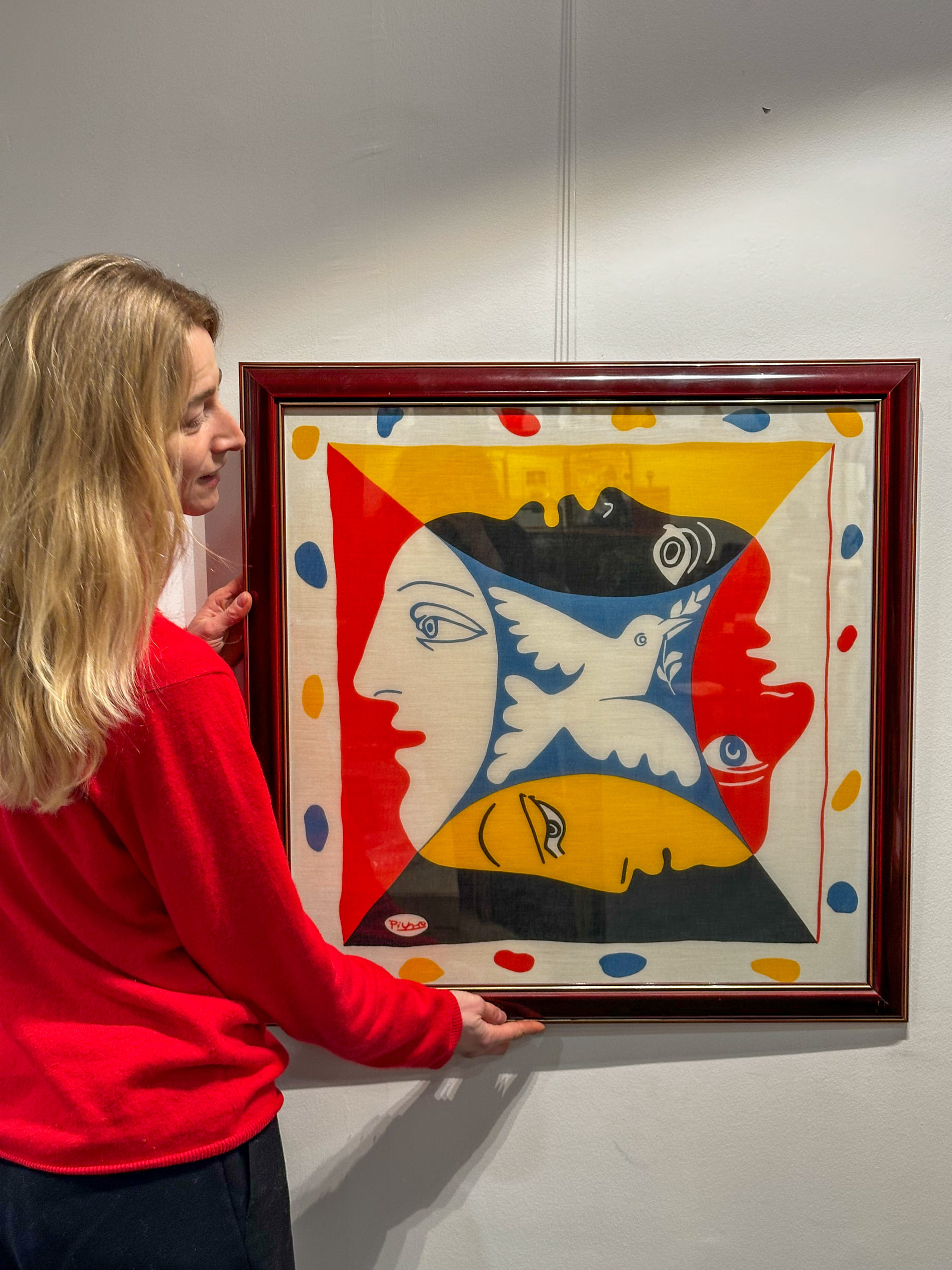 IMG_7211aurore-morisse-affaire-conclue-picasso-foulard-collectionneur-encadre-decoration-investissement-art-contemporain-20e-siecle