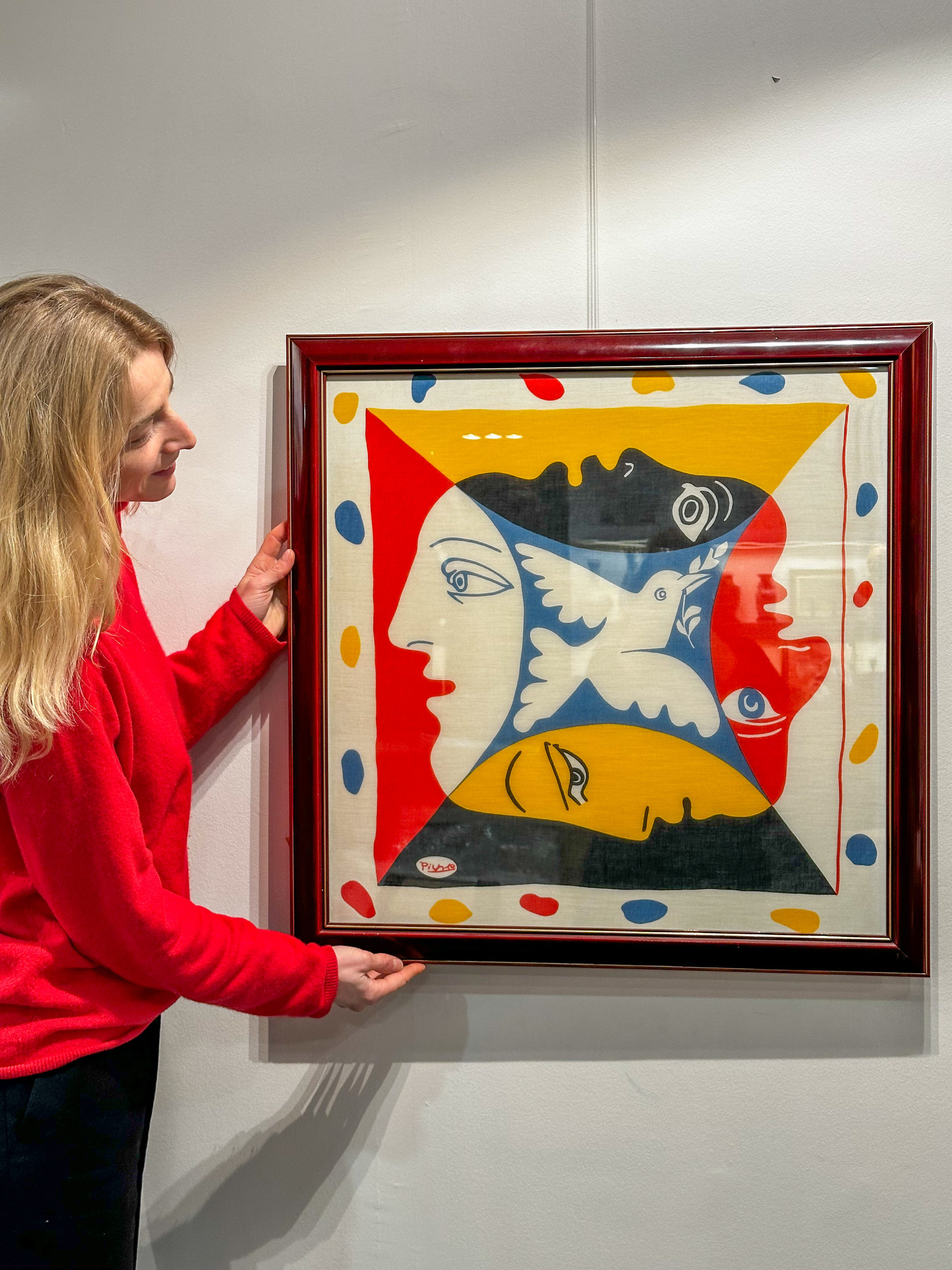 IMG_7214aurore-morisse-affaire-conclue-picasso-foulard-collectionneur-encadre-decoration-investissement-art-contemporain-20e-siecle