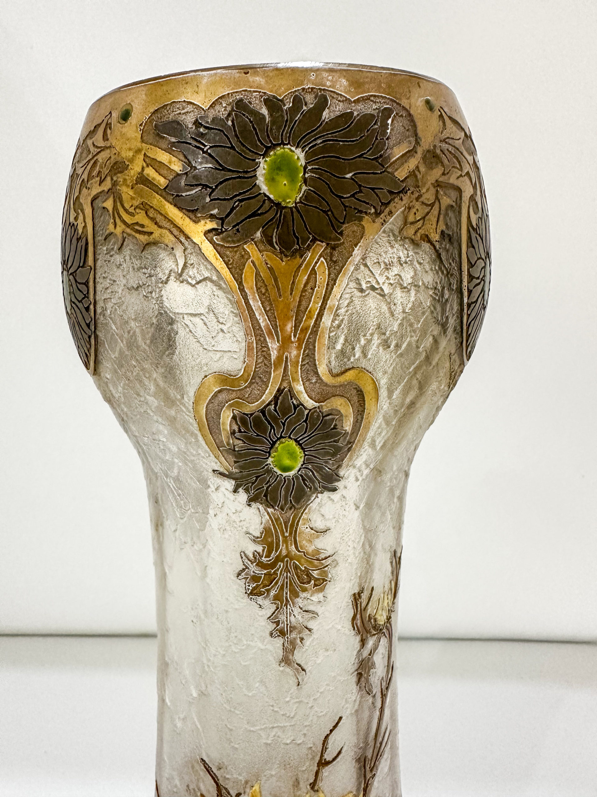 IMG_7930aurore-morisse-affaire-conclue-legras-verrerie-vase-art-nouveau-france-20e-siècle-grand-format-collectionneur-investissement-chardons-fleurs