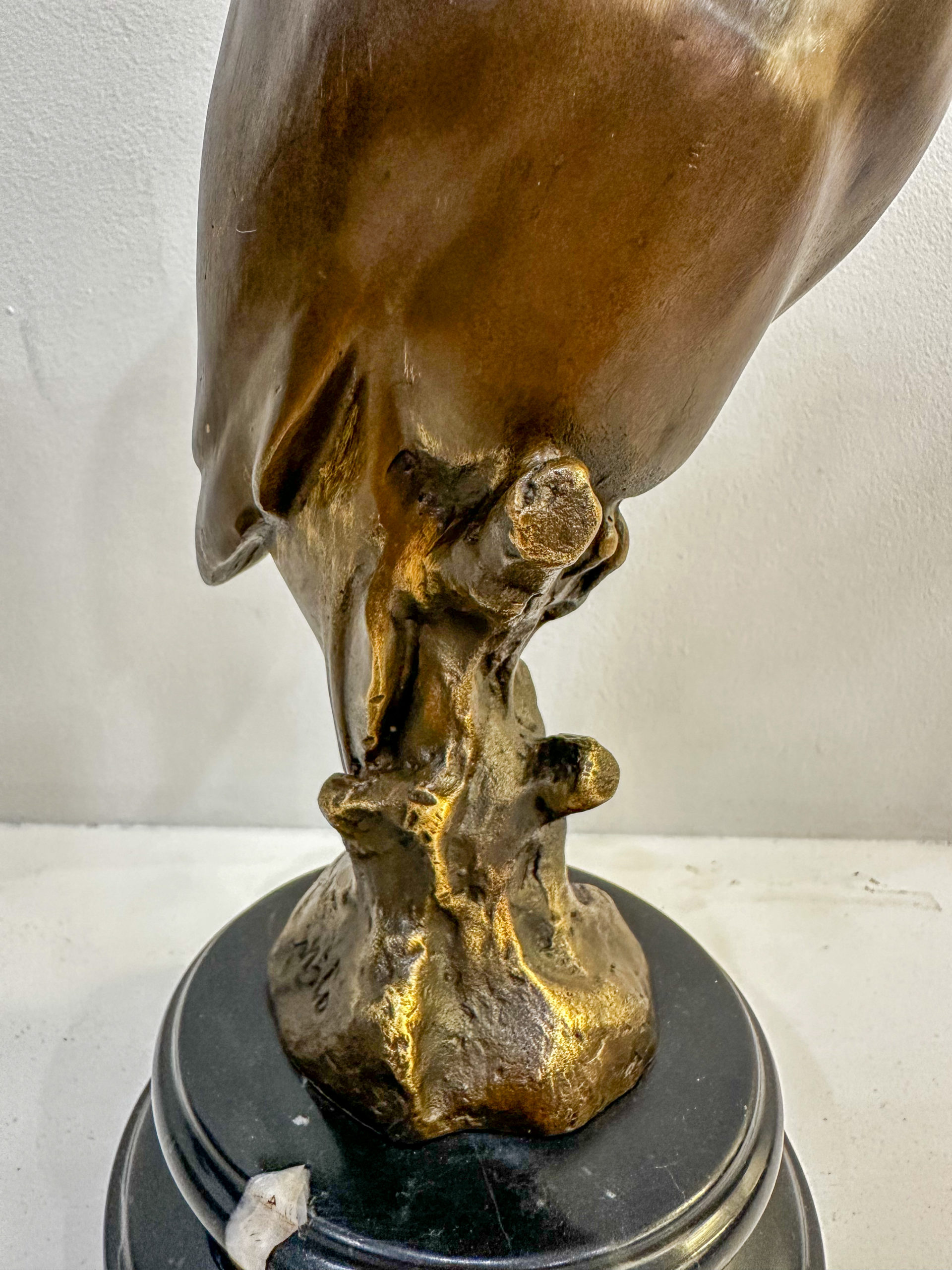 IMG_8418aurore-morisse-affaire-conclue-sculpture-bronze-hibou-chouette-milo-décoration-animal-collection-marebre-réalism
