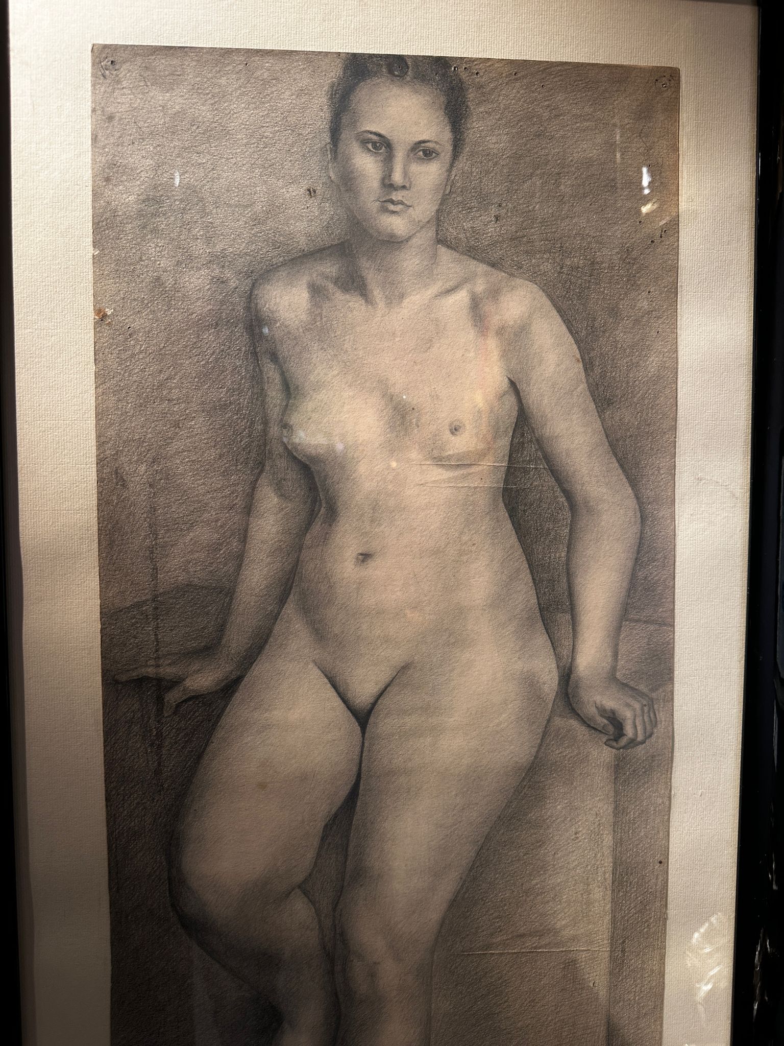 PHOTO-2025-03-27-09-04-34aurore-morisse-affaire-conclue-dessin-anonyme-nu-féminin-20e-siècle-grand-format-décoration-collection-art-graphique-femme-nudité
