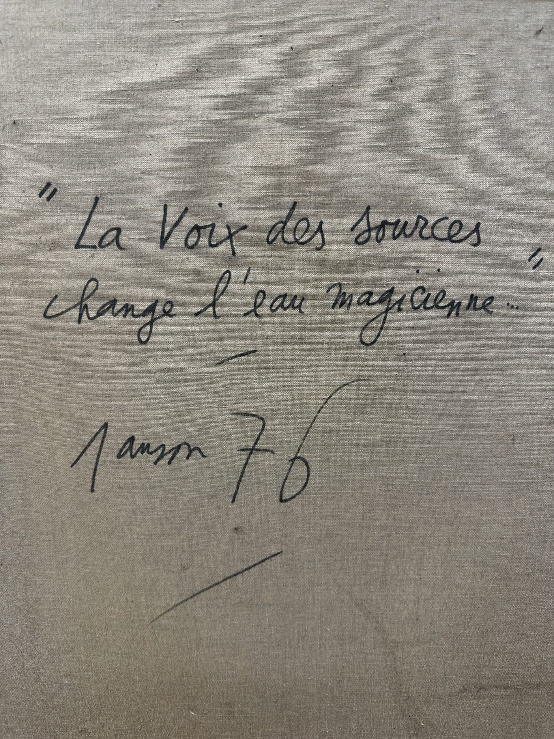 IMG_8990aurore-morisse-affaire-conclue-tableau-marc-janson-france-fantastique-voix-des-sources-peinture-huile-sur-toile-collection-uhoda-art-moderne-20e-siècle-collectionneur-investissement