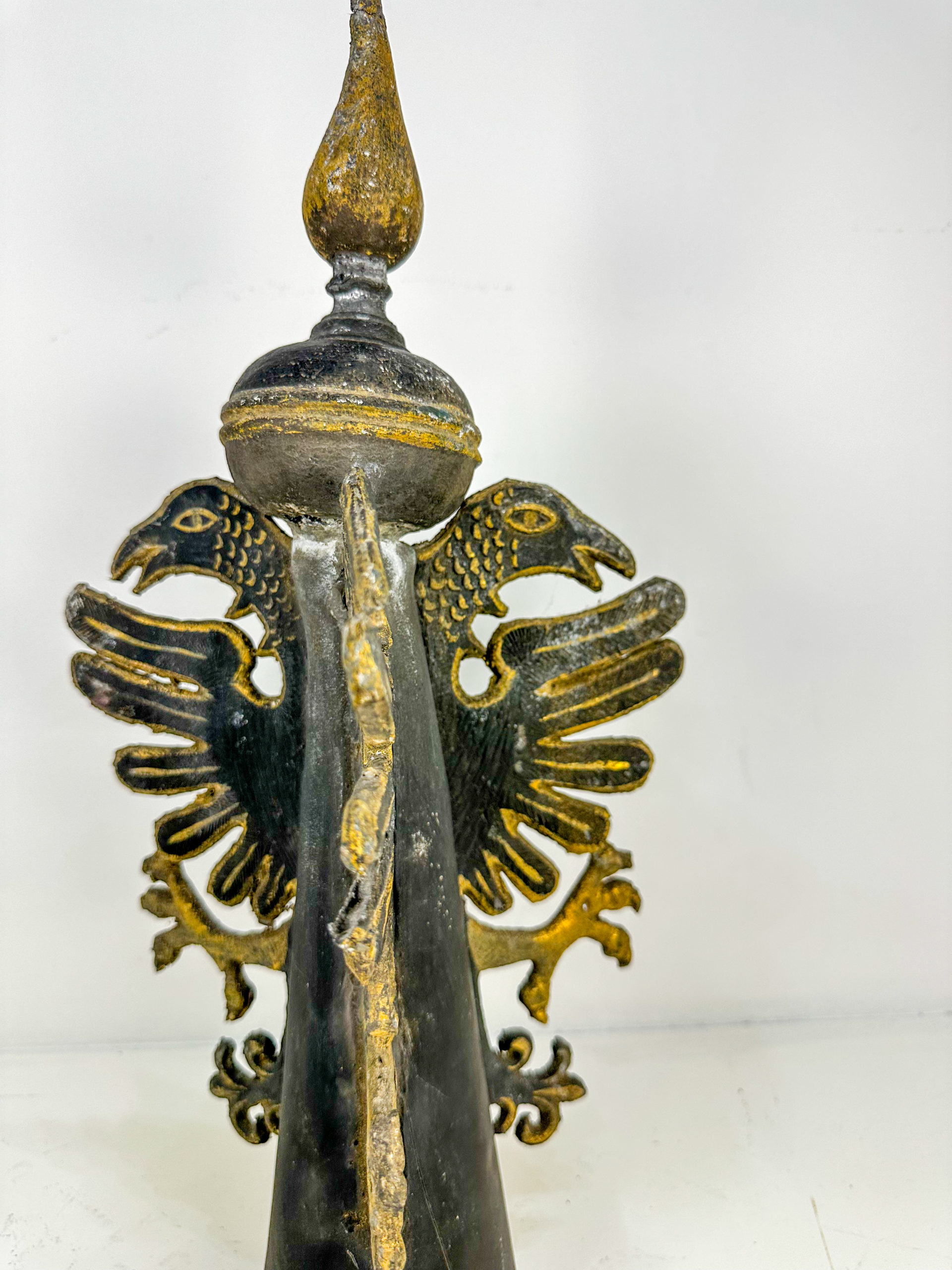 IMG_9237aurore morisse affaire conclue epi faitage premier empire plomb mercure polychrome chateau selys longchamps collectionneur collection histoire