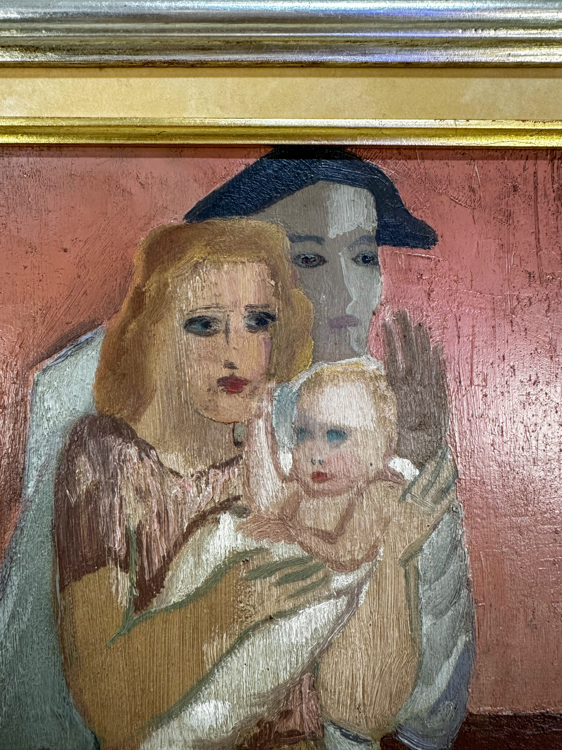 IMG_9248aurore morisse affaire conclue tableau edgar scauflaire liège belgique portrait peinture artistes parents enfant collection collectionneur investissement