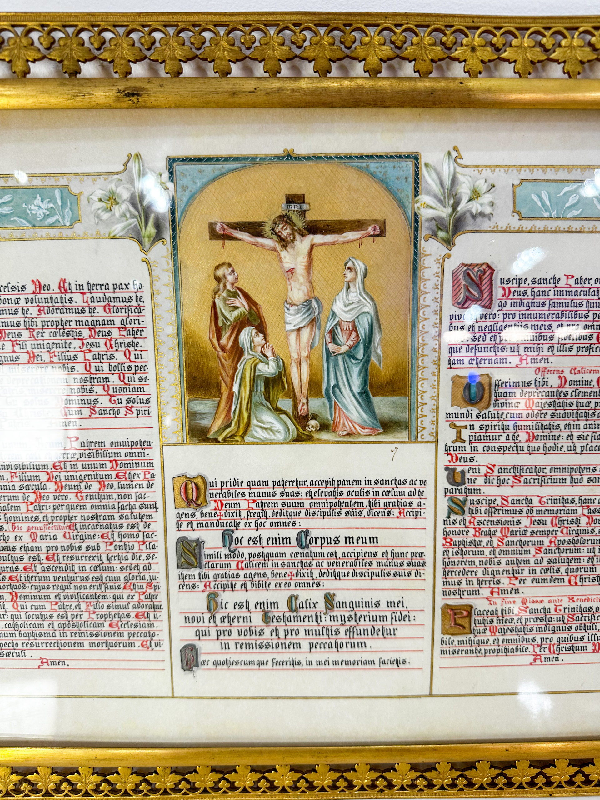 IMG_9453aurore morisse affaire conclue tableaux canons liturgiques art religieux religion catholicisme chrétienté christianisme château selys longchamps église chapelle