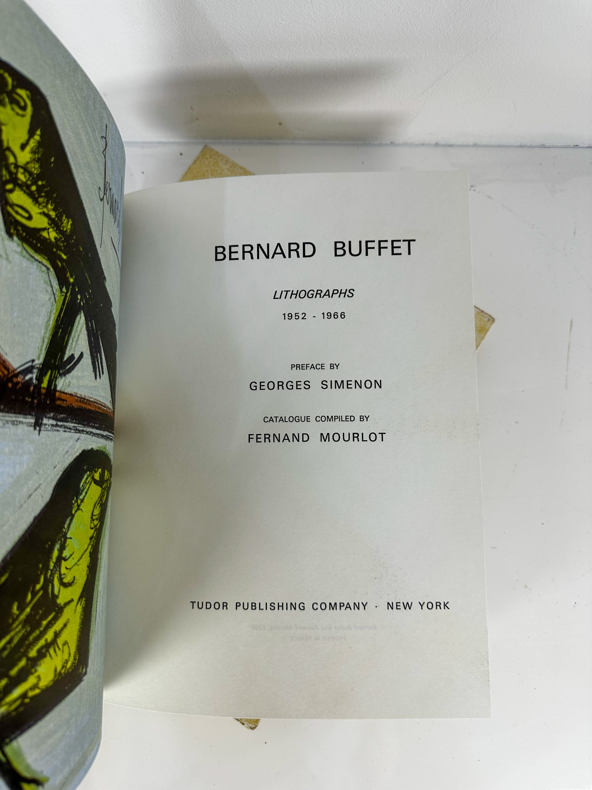 IMG_9394aurore morisse affaire conclue livre bernard buffet lithographie gravure estampe collection collectionneur livre ancien