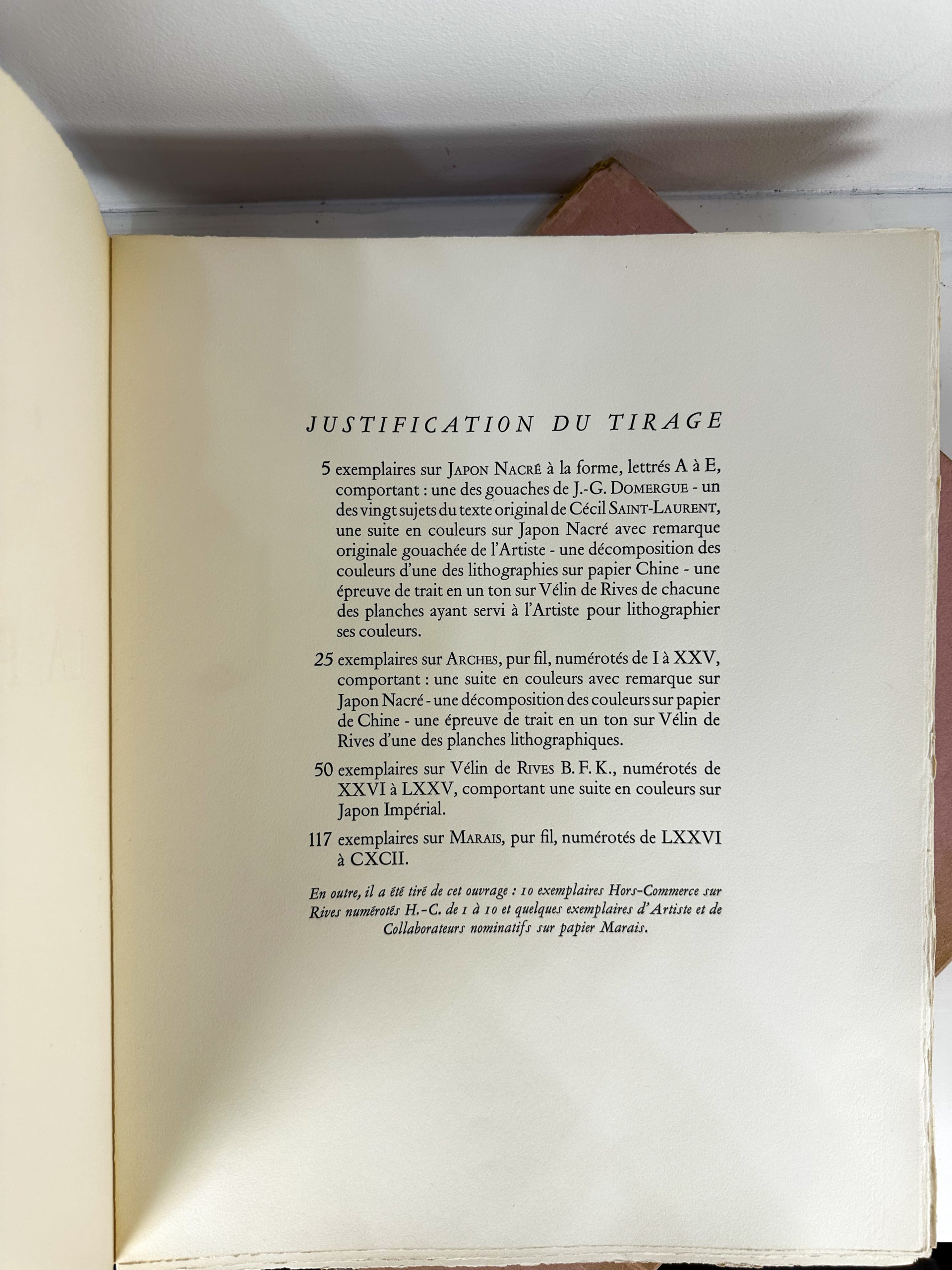 IMG_9400aurore morisse affaire conclue livre cecil saint laurent jean gabriel domergue la parisienne livre ancien estampe gravure collection collectionneur