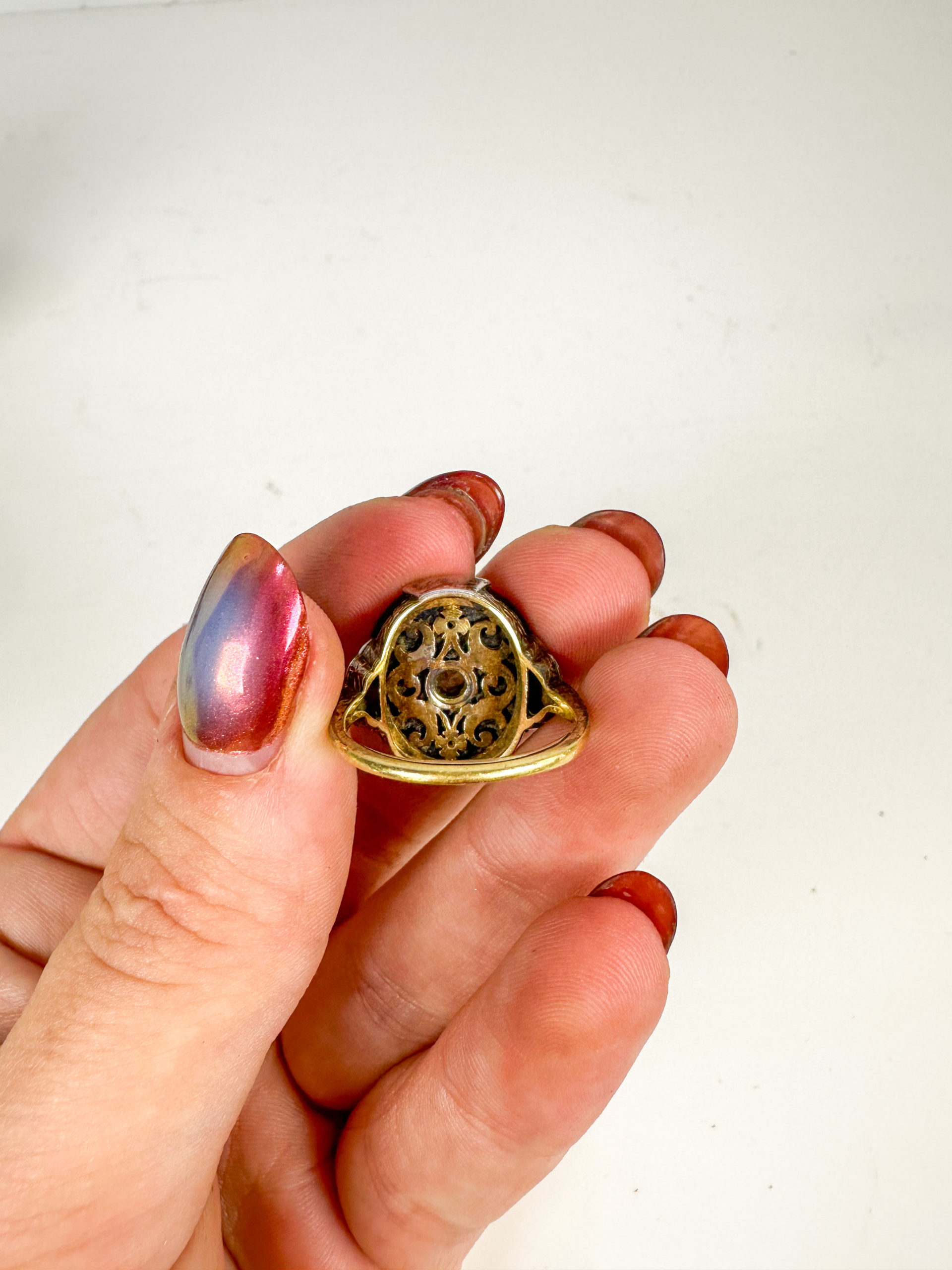 IMG_9426aurore morisse affaire conclue bijoux anciens bague diamants onyx intemporel bijouterie