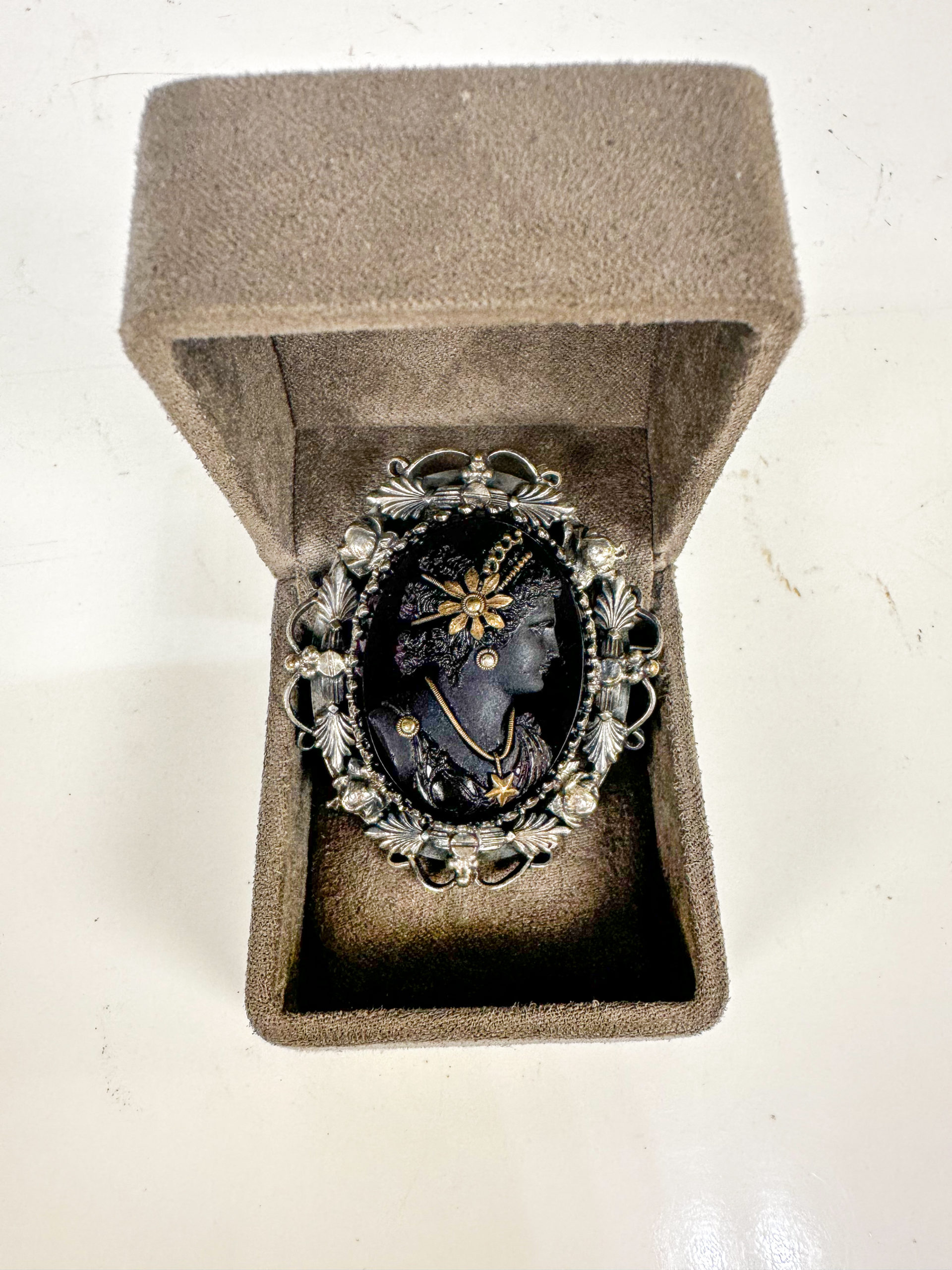 Bijoux• Broche camée