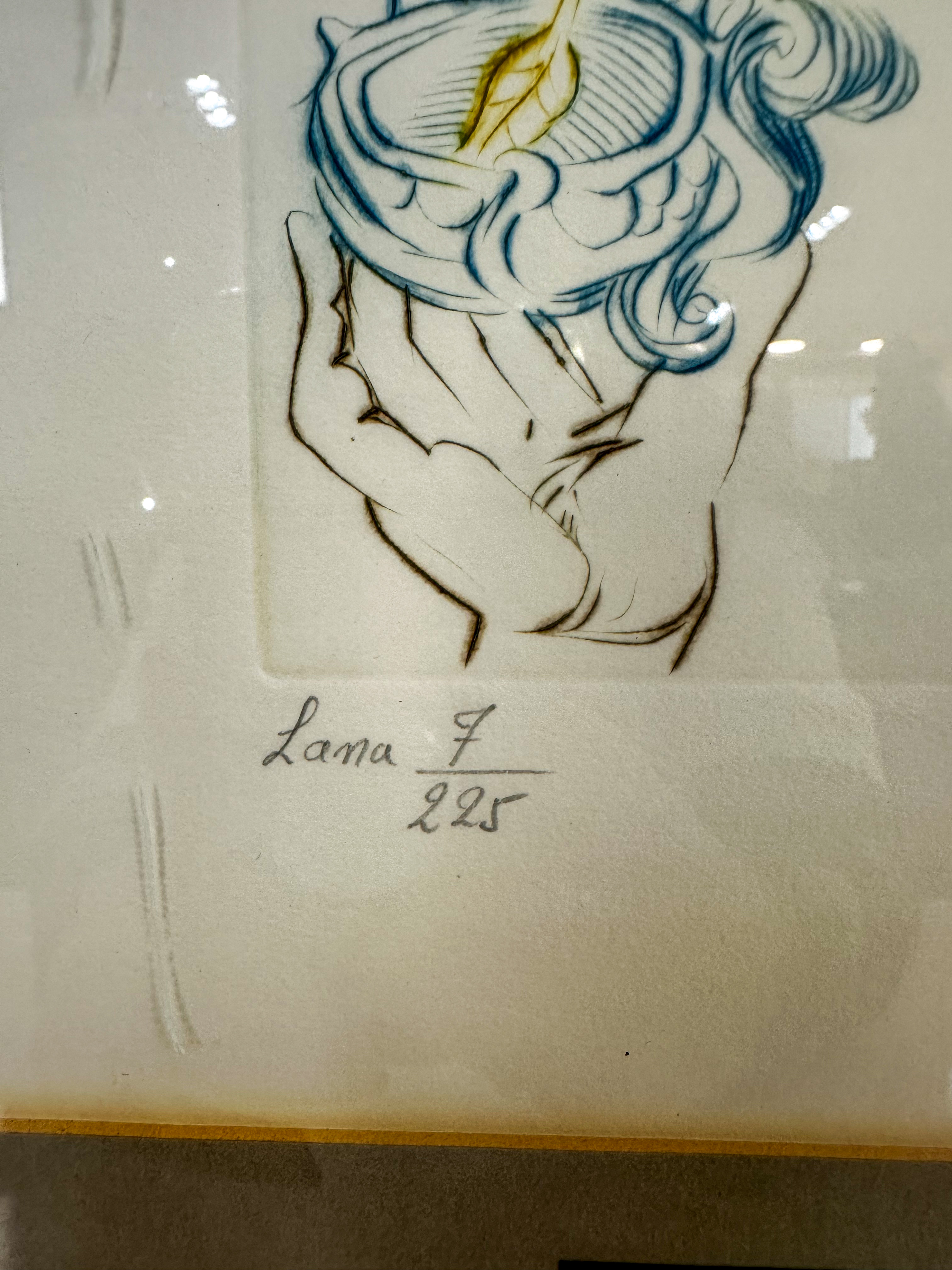 IMG_9845aurore morisse affaire conclue lithographie dali la coupe offerte gravure estampe collection collectionneur décoration 20e siècle surréalisme