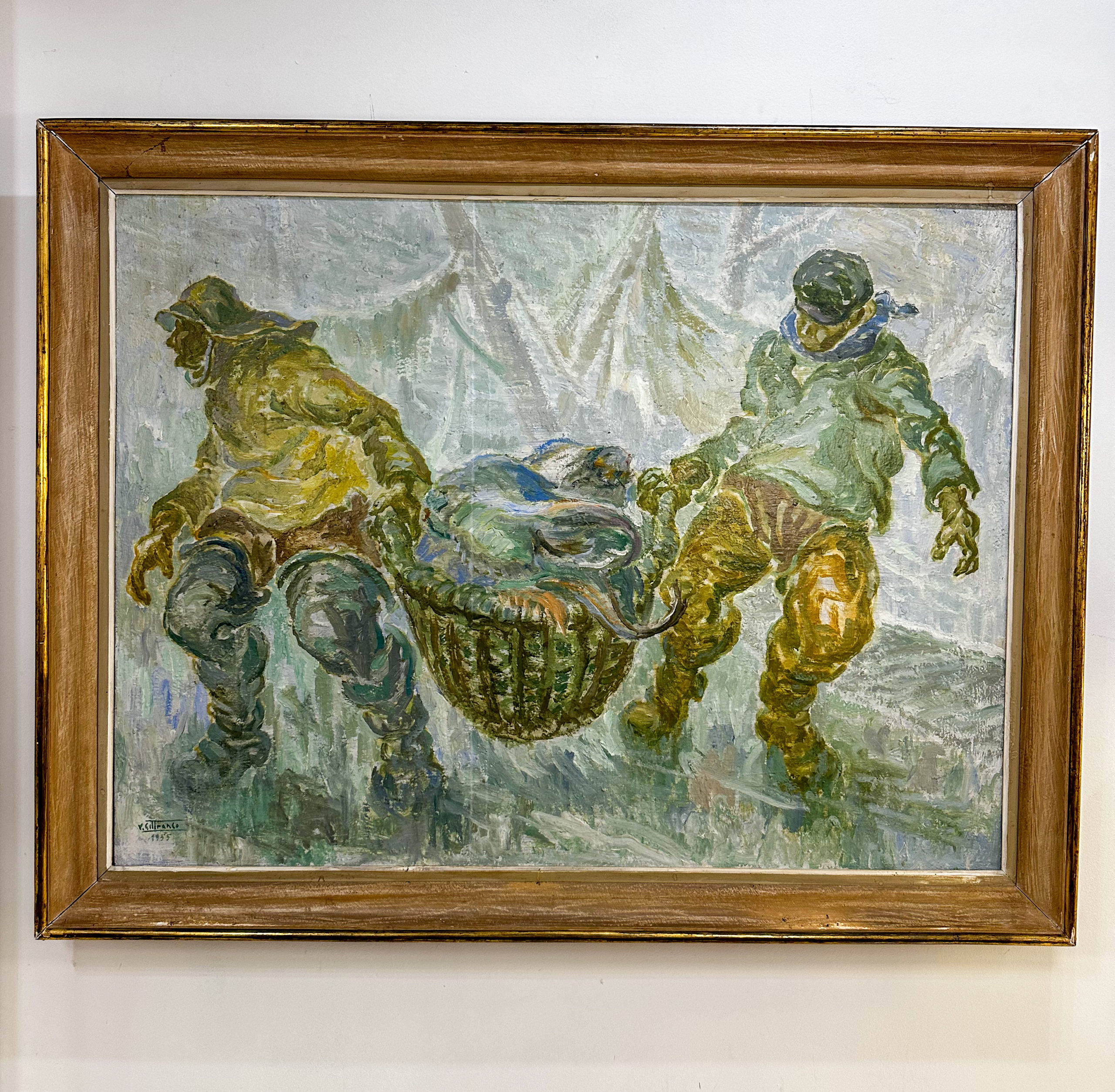 IMG_9879aurore morisse affaire conclue ceinture vicente gil-franco boulogne sur mer pécheurs modernisme post-impressionisme 1950 marin collection décoration