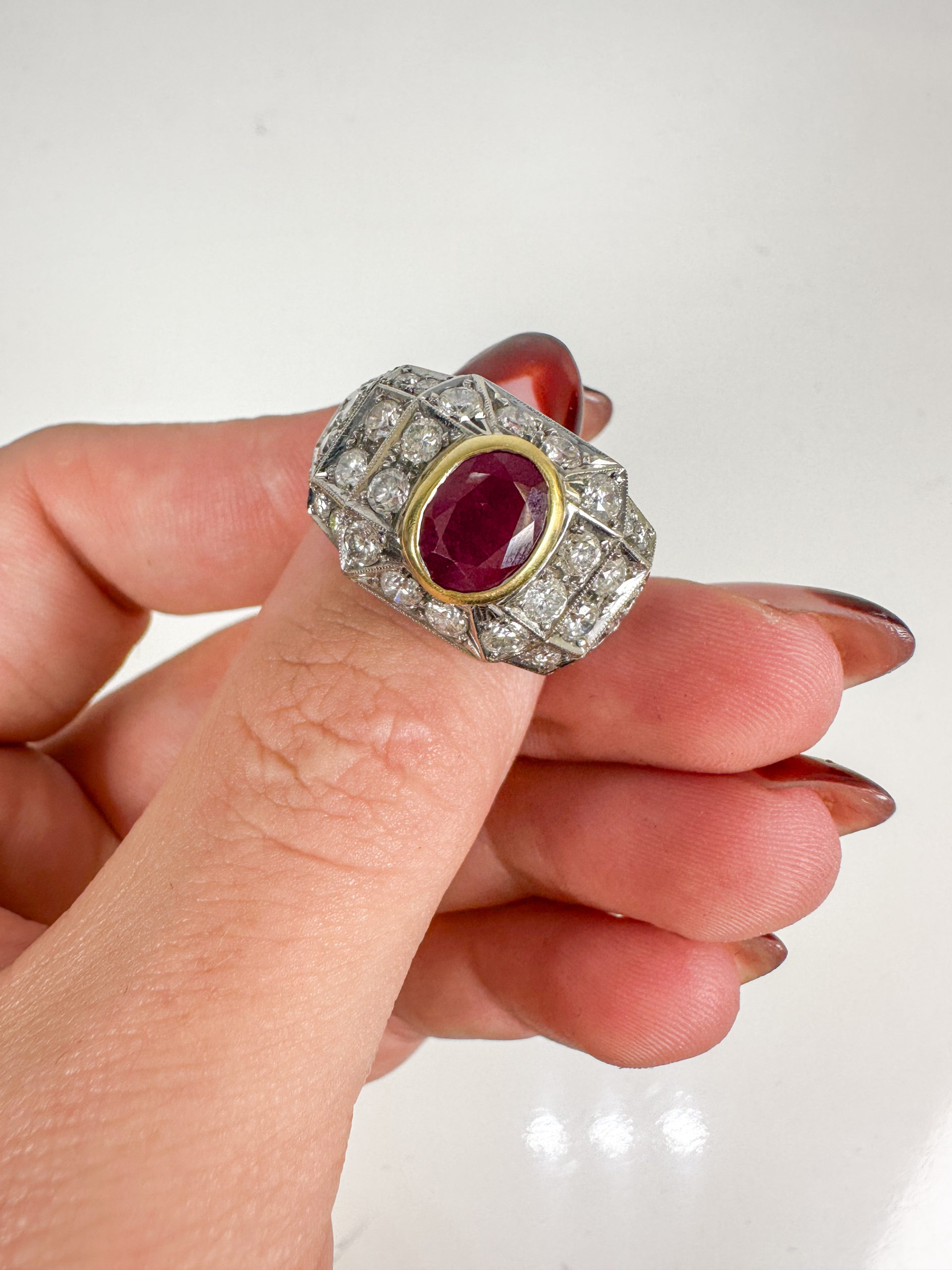 IMG_0002aurore morisse affaire conclue bijoux rubis diamants vintage seconde main art deco ancien 20e siècle héritage collection accessoire