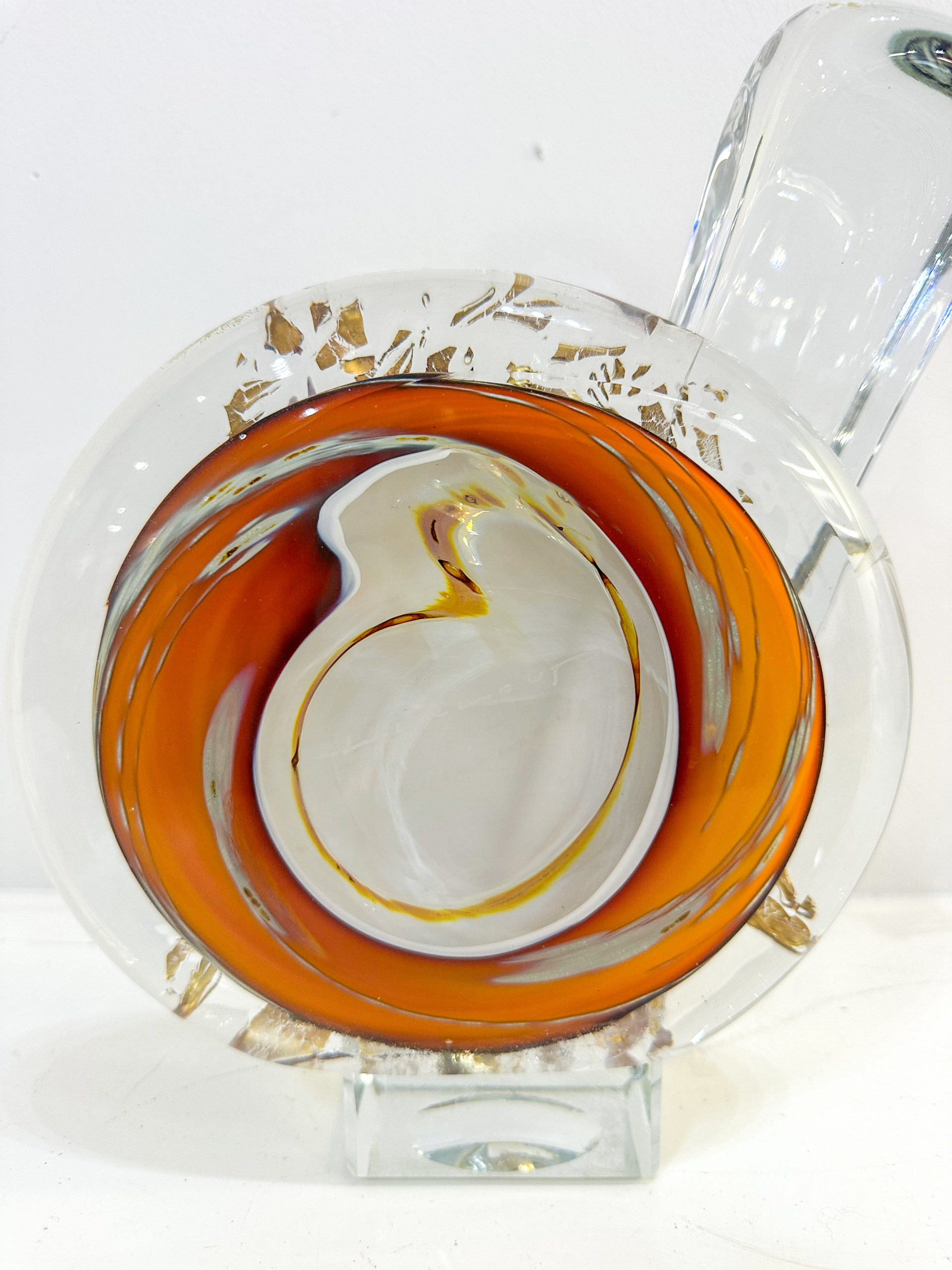 IMG_0281aurore morisse affaire conclue louis leloup verrerie sculpture or val saint lambert liège belgique 20e siècle décoration collectionneur occasion