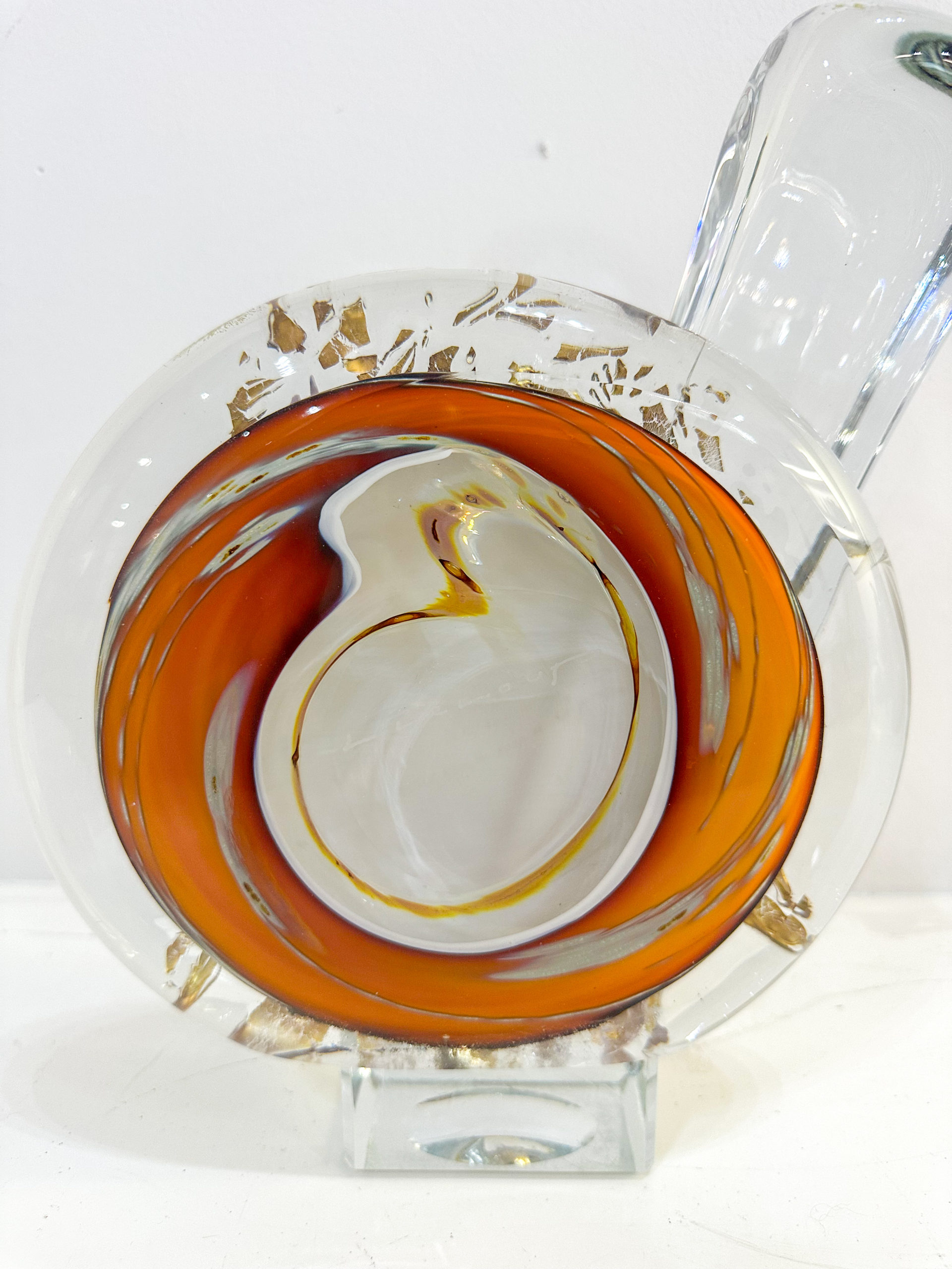 IMG_0282aurore morisse affaire conclue louis leloup verrerie sculpture or val saint lambert liège belgique 20e siècle décoration collectionneur occasion