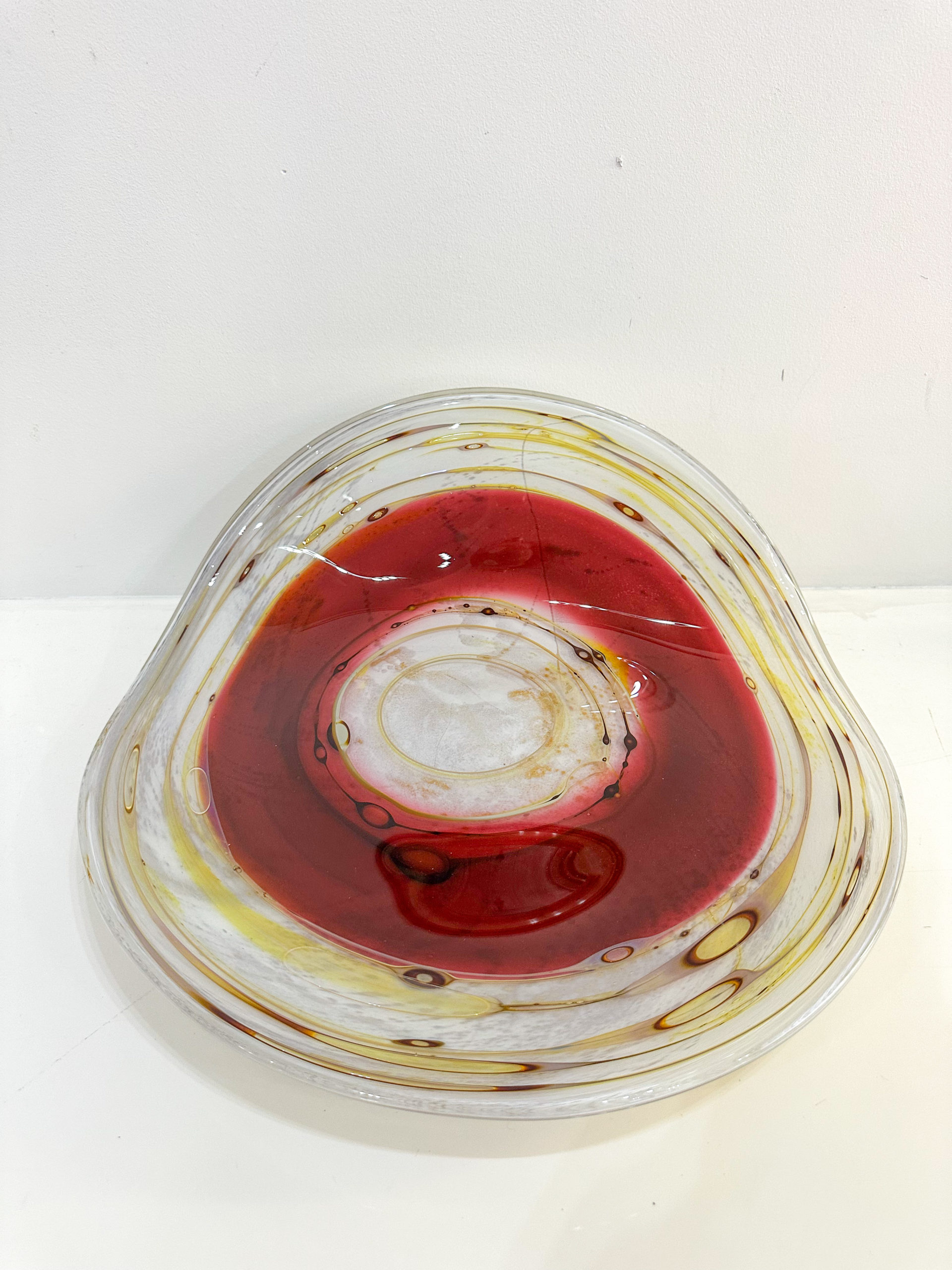 IMG_0298aurore morisse affaire conclue louis leloup verrerie plat art de la table val saint lambert liège belgique 20e siècle décoration collectionneur occasion