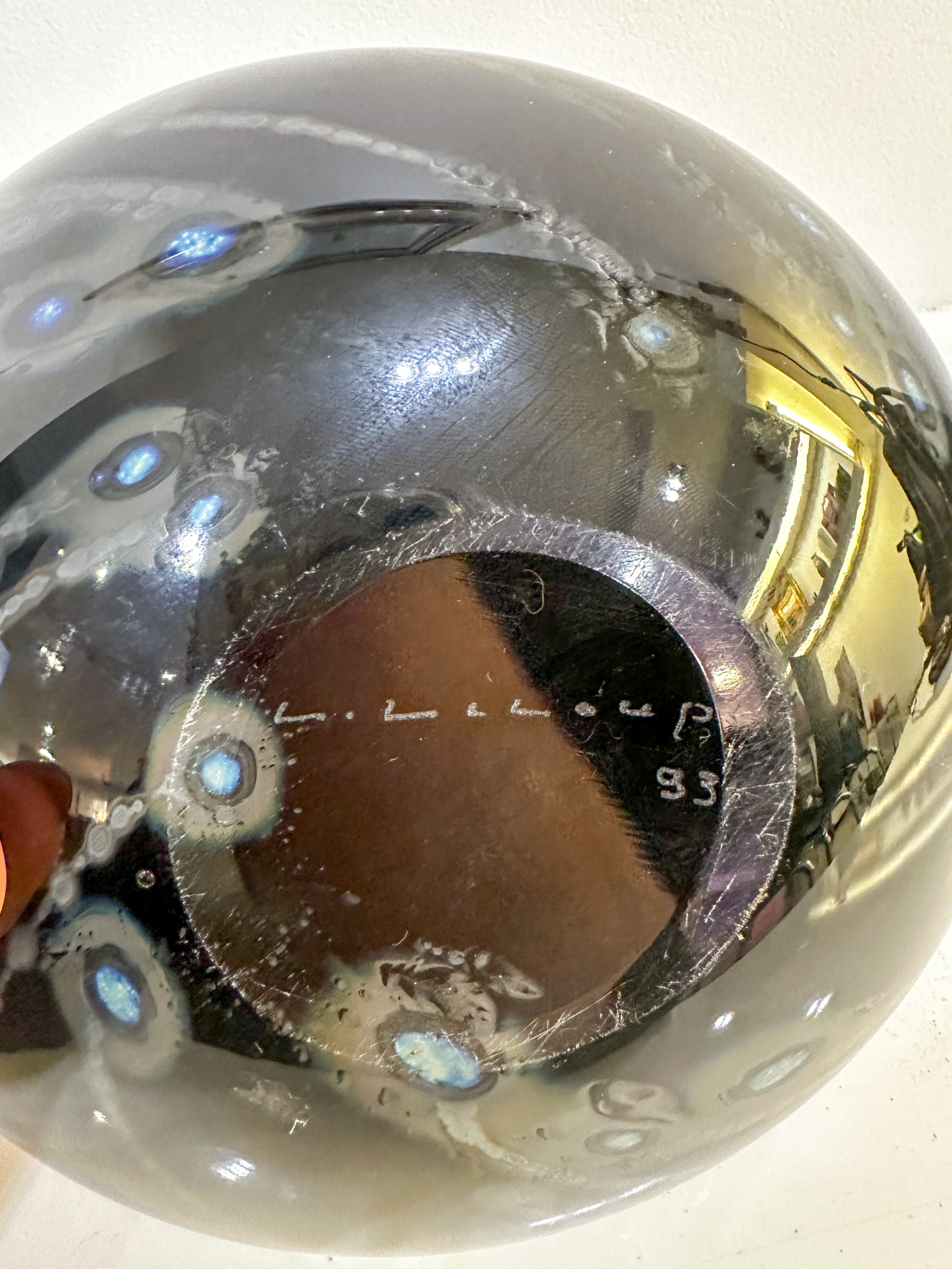 IMG_0318aurore morisse affaire conclue louis leloup verrerie vase décoration val saint lambert liège belgique 20e siècle décoration collectionneur occasion