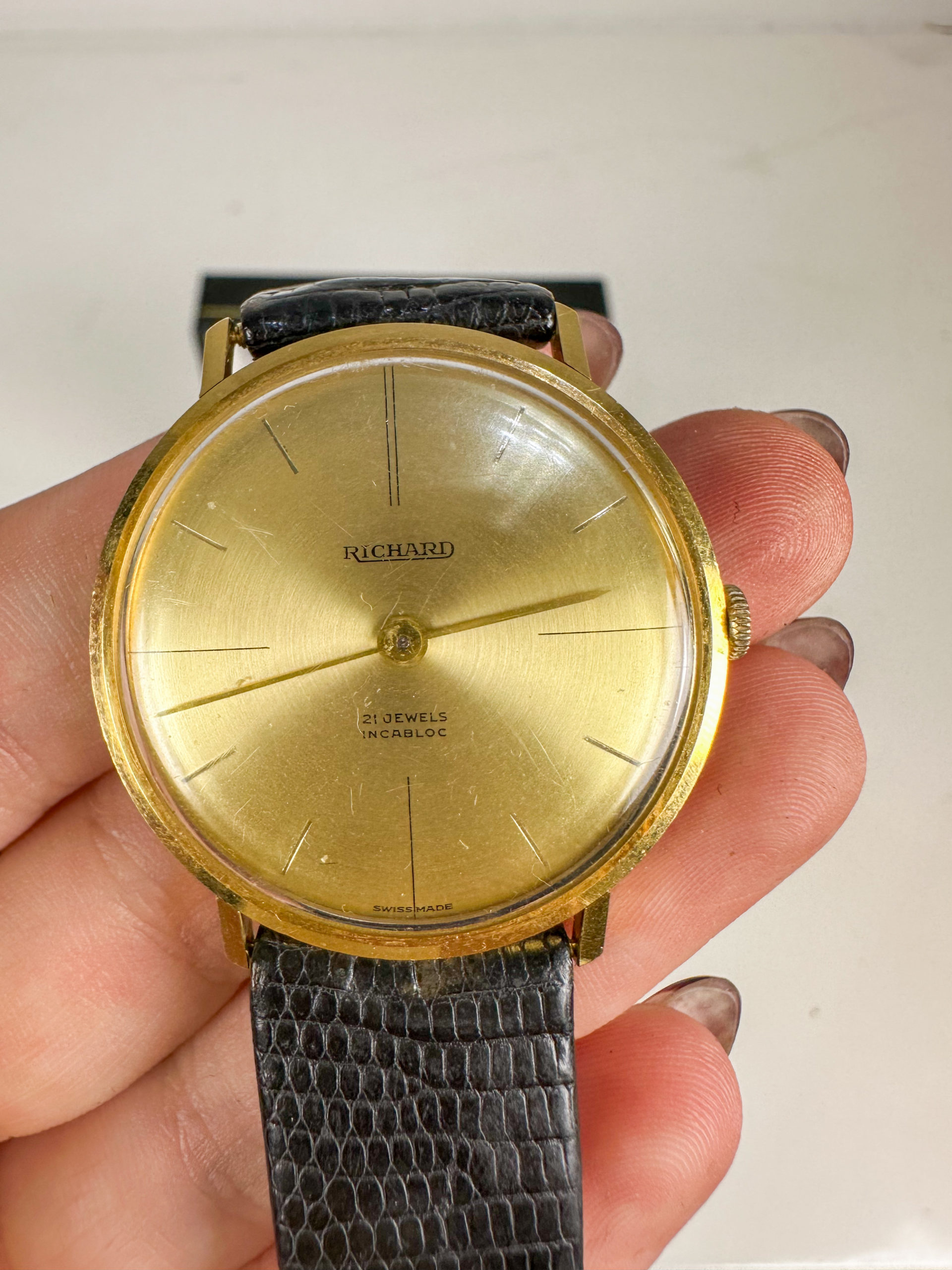 IMG_9993aurore morisse affaire conclue bijoux montre richard 32mm automatique montre de ville unisexe homme femme seconde main vintage occasion collectionneur