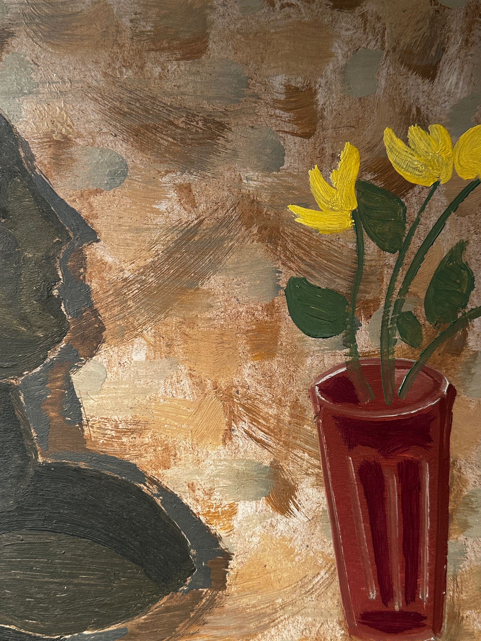 a25efab4-7121-42e0-8980-861fda4b3fdaaurore morisse affaire conclue tableau edgar scauflaire belge surréalisme naïf 20e siècle moderne contemporain collectionneur investissement décoration