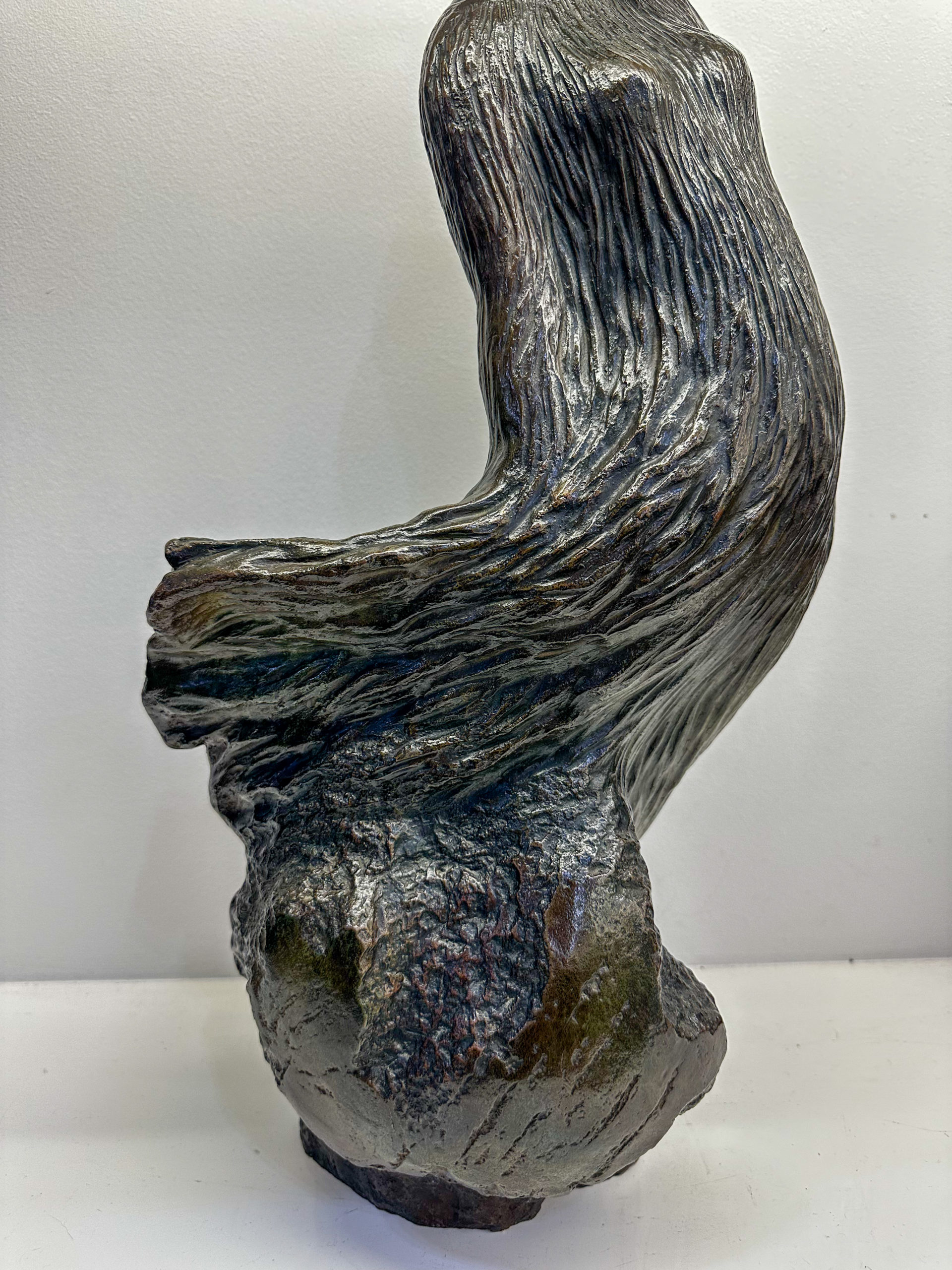 IMG_0825aurore morisse affaire conclue sculpture bronze grand format jean philippe richard france contemporain moderne femme minimaliste poétique décoration collection