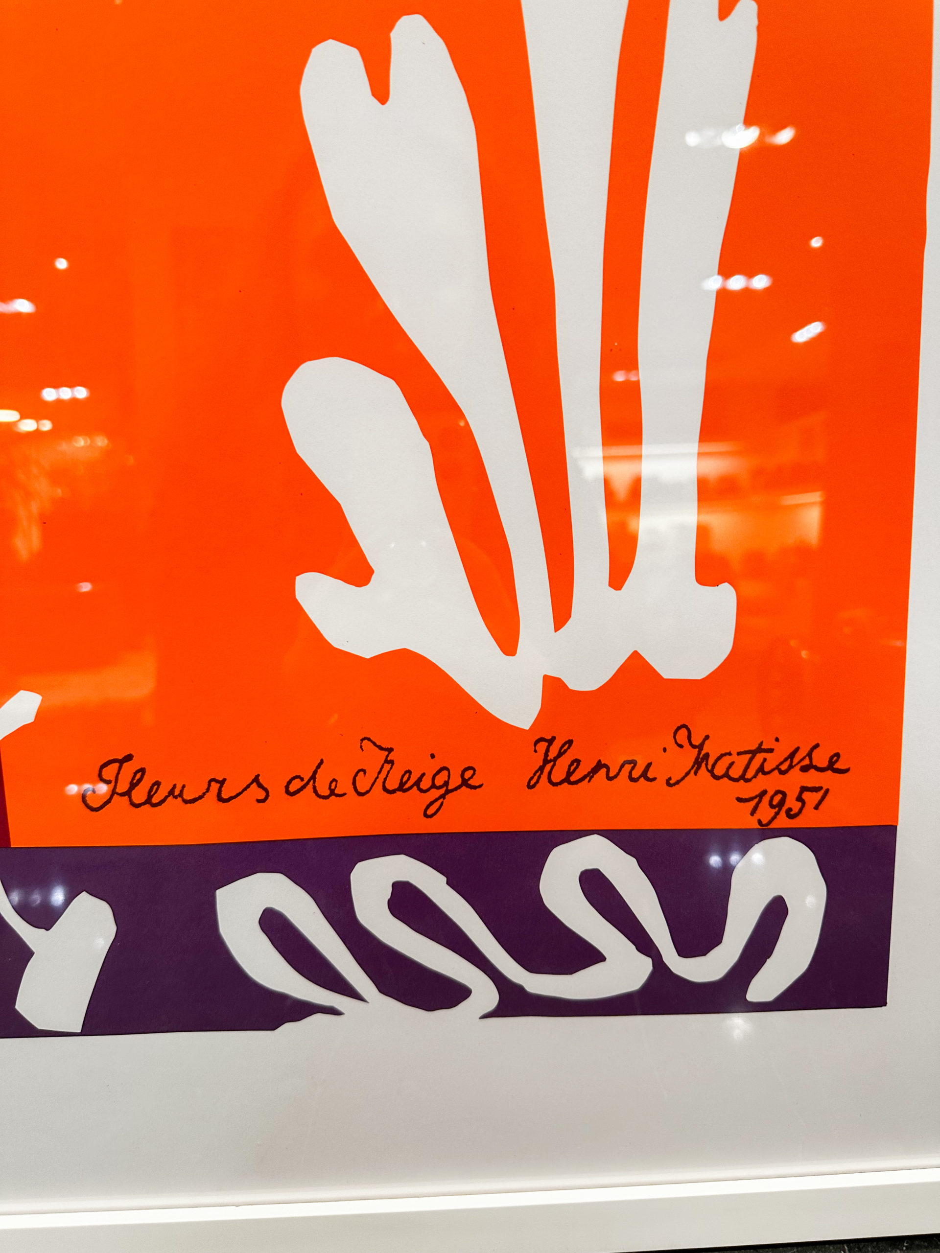 IMG_0845aurore morisse affaire conclue affiche offset henri matisse fleurs de neige floral couleurs france 20e siècle décoration imprimé