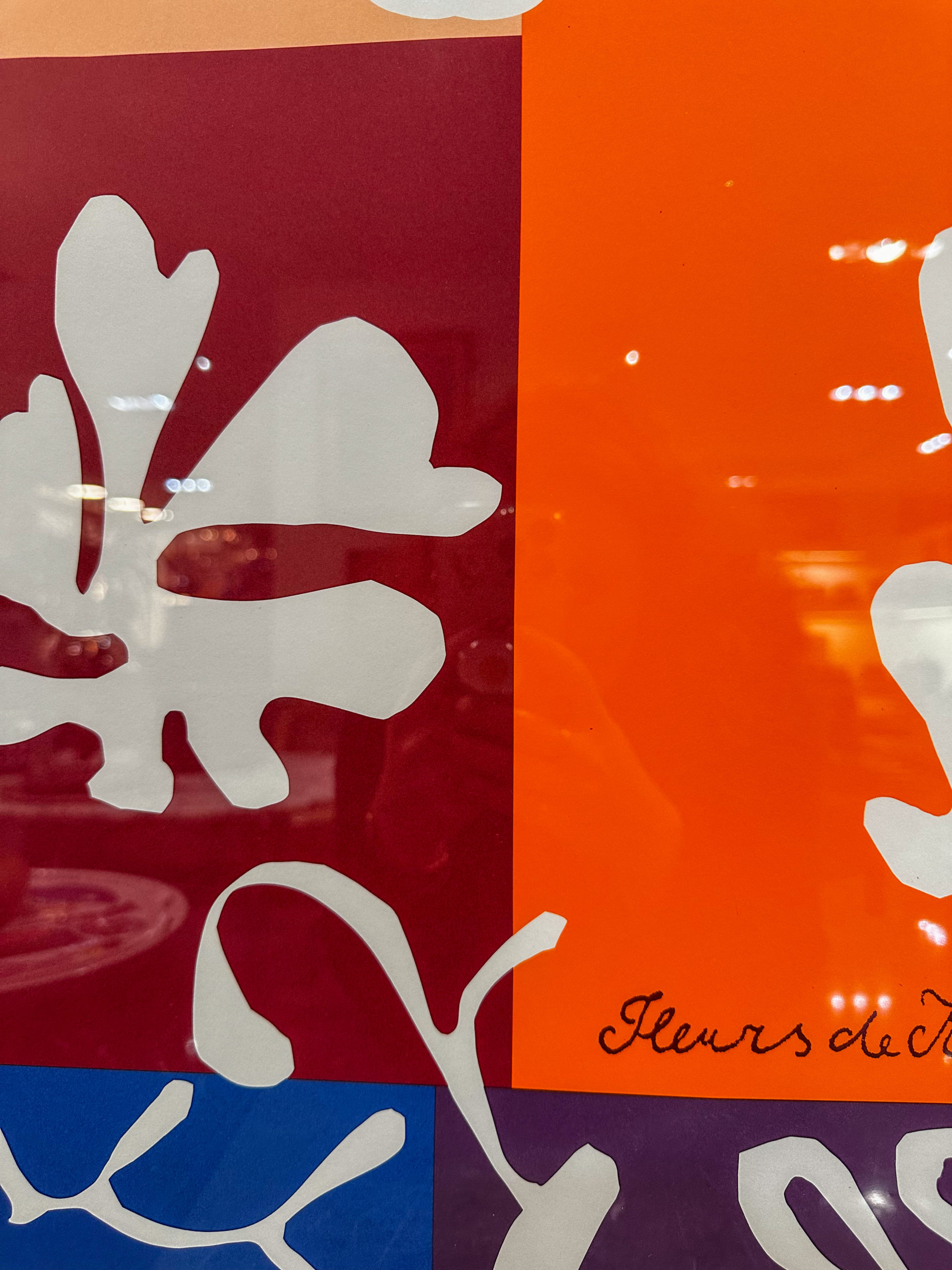 IMG_0846aurore morisse affaire conclue affiche offset henri matisse fleurs de neige floral couleurs france 20e siècle décoration imprimé