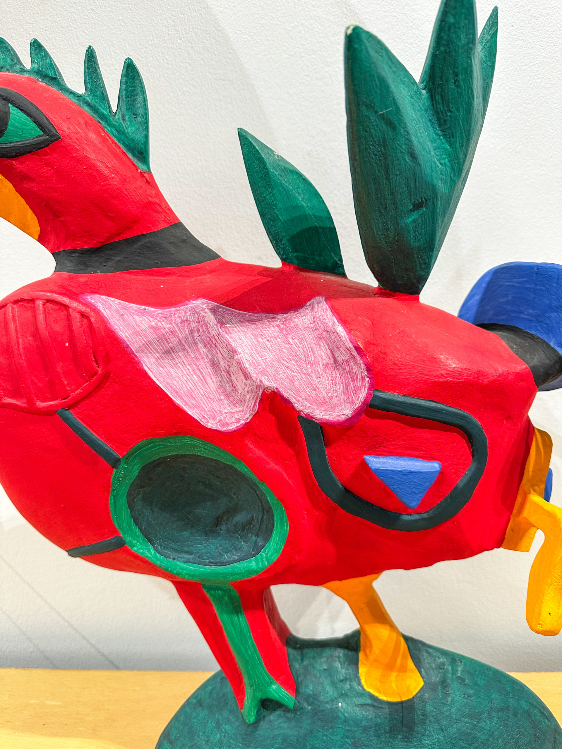 IMG_1341aurore morisse affaire conclue sculpture corneille cobra plâtre art naïf décoration collectionneur investissement collection