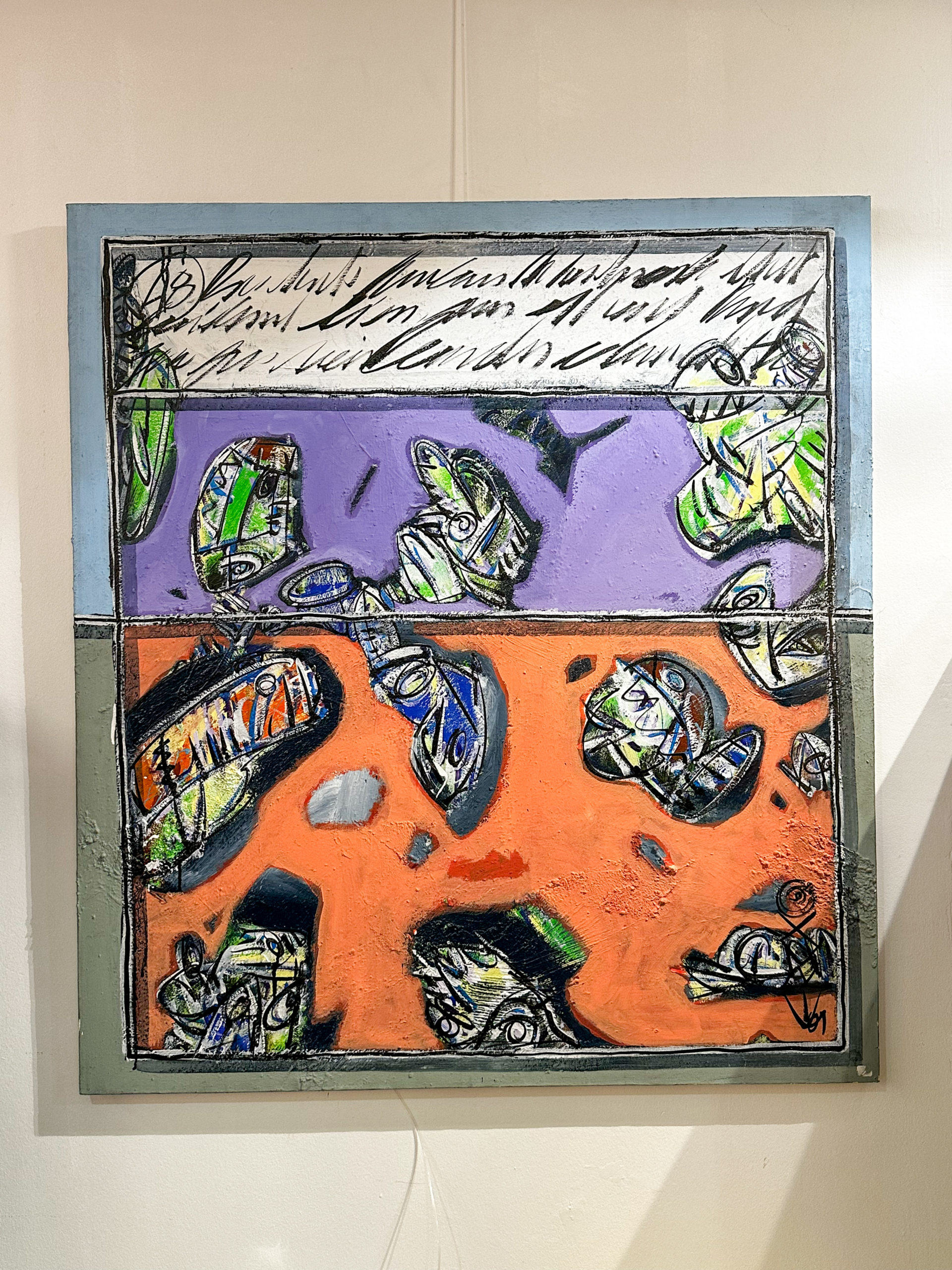 IMG_1441aurore morisse affaire conclue tableau eric legrain contemporain belge paire décoration collectionneur investissement abstraction