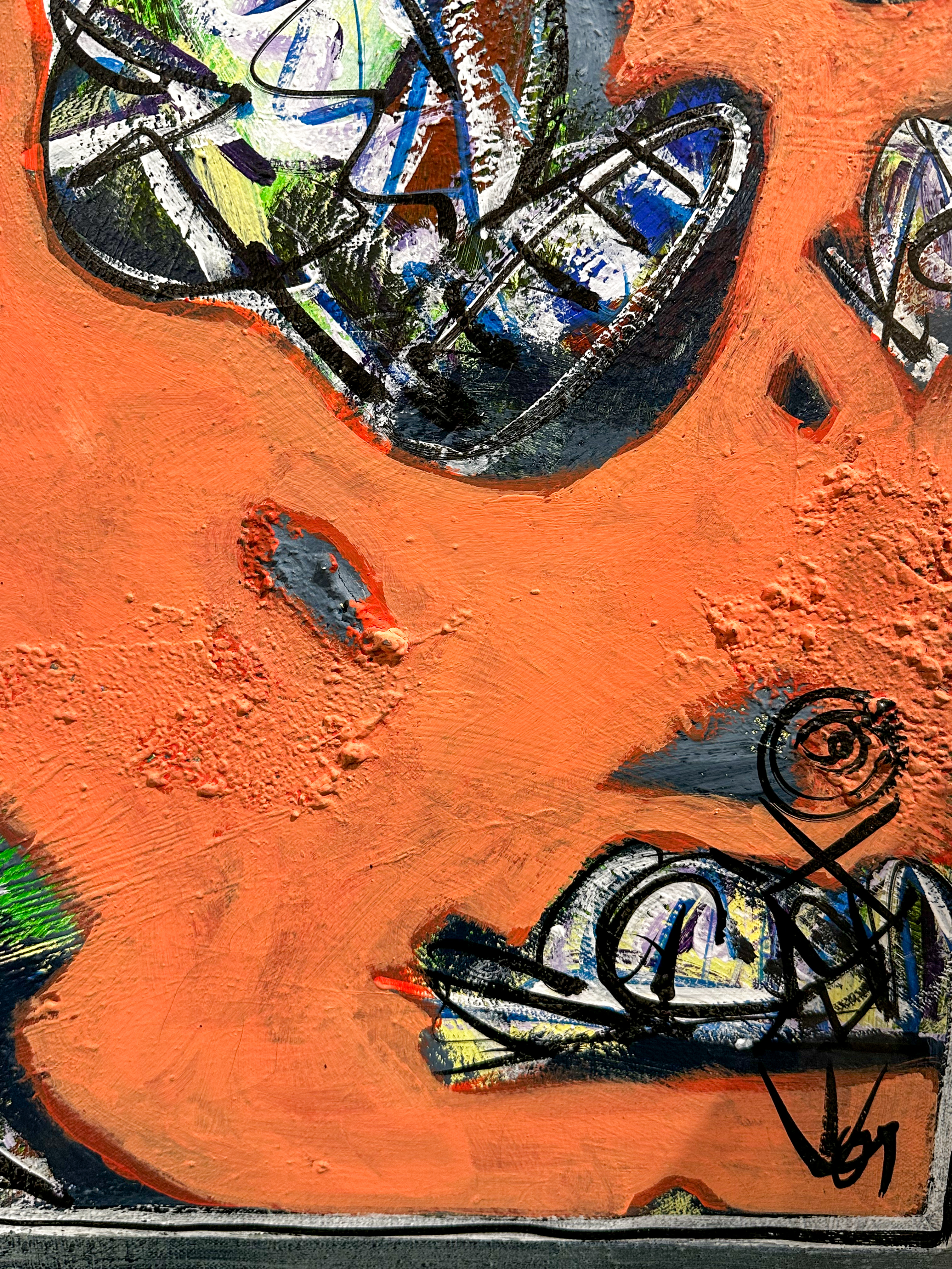 IMG_1442aurore morisse affaire conclue tableau eric legrain contemporain belge paire décoration collectionneur investissement abstraction