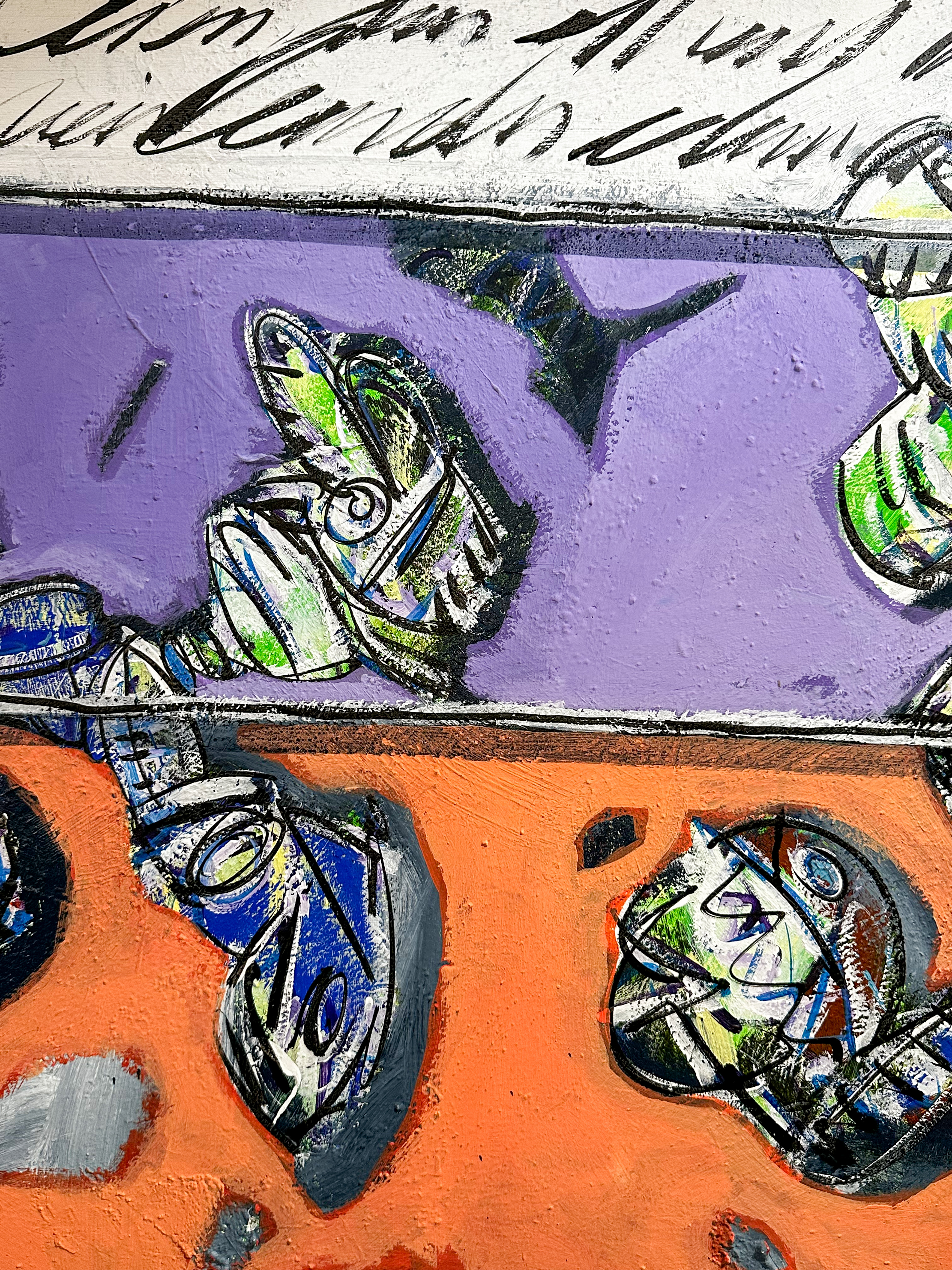 IMG_1443aurore morisse affaire conclue tableau eric legrain contemporain belge paire décoration collectionneur investissement abstraction