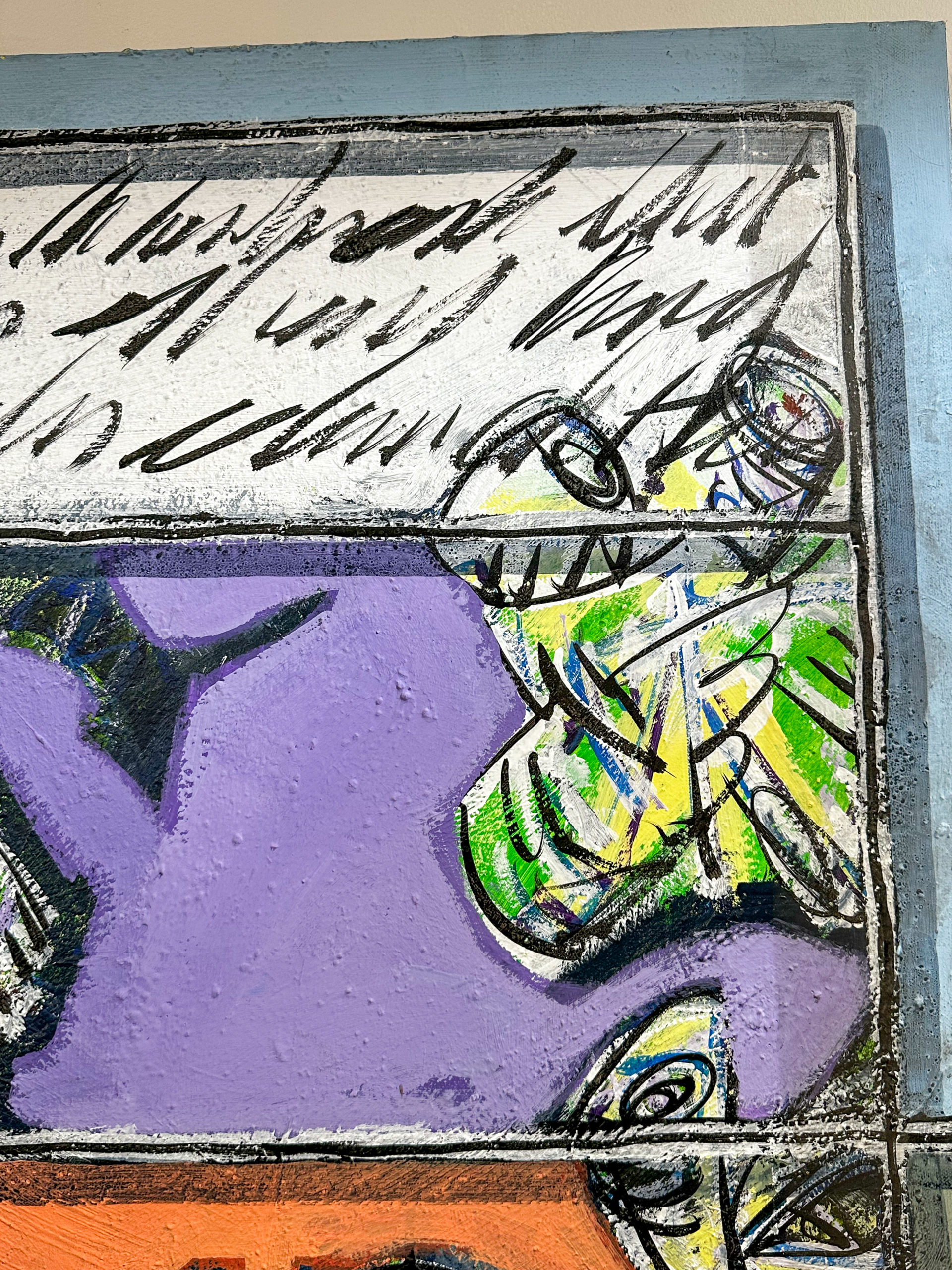 IMG_1445aurore morisse affaire conclue tableau eric legrain contemporain belge paire décoration collectionneur investissement abstraction